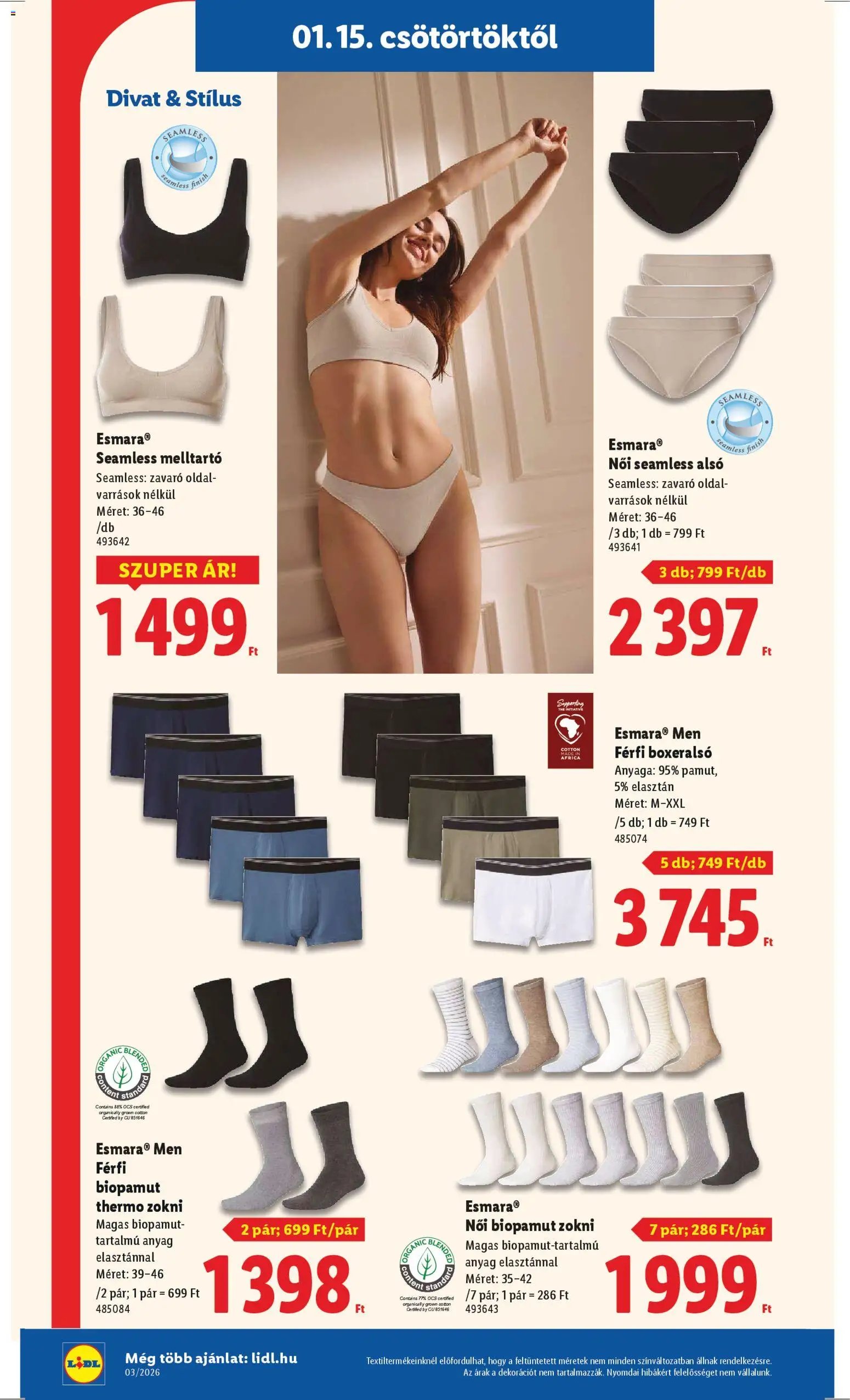 Lidl újság 2026.01.15. Nonfood kínálatunk (2026-01-15 - 2026-01-21)