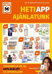 Müller újság 2026.01.26. Akciós újság Müller (2026-01-26 - 2026-02-01)