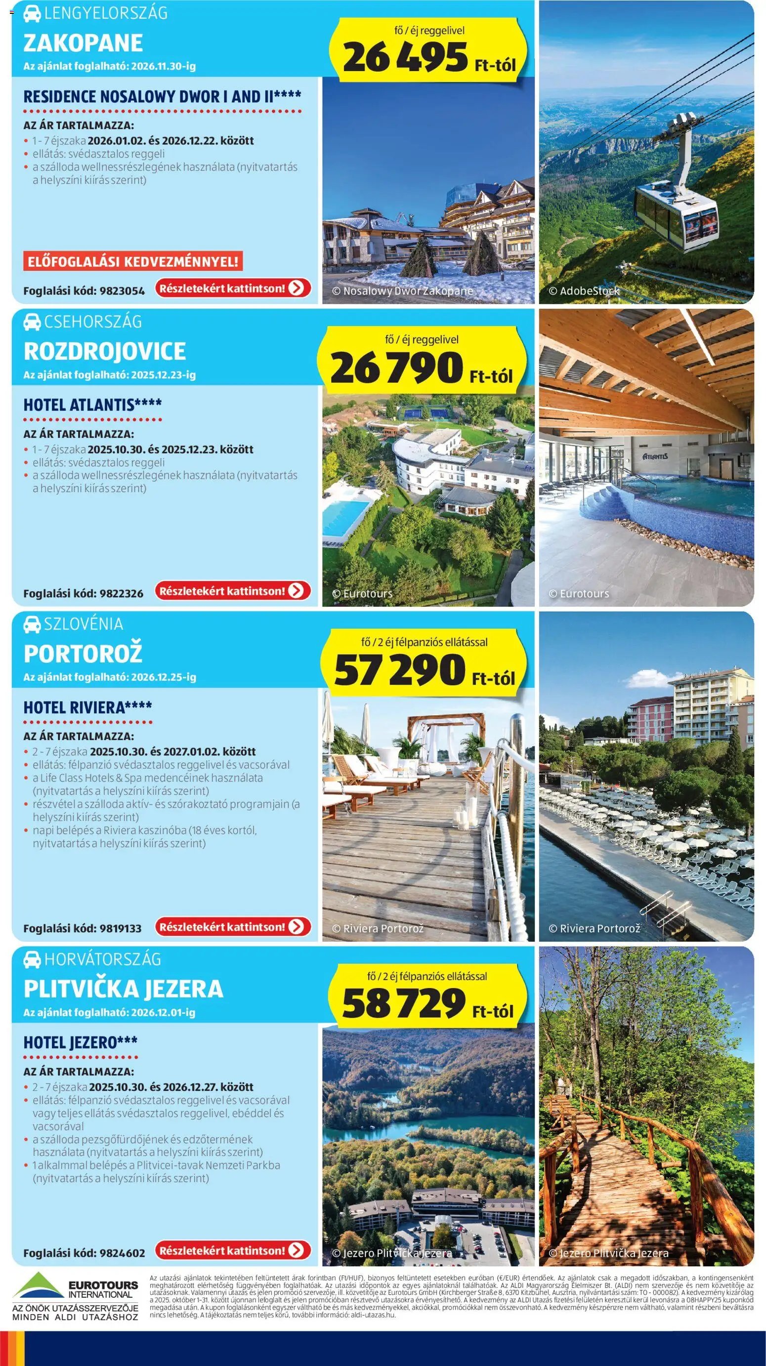 Aldi újság 2025.10.30. Utazás katalógus (2025-10-30 - 2025-11-05)