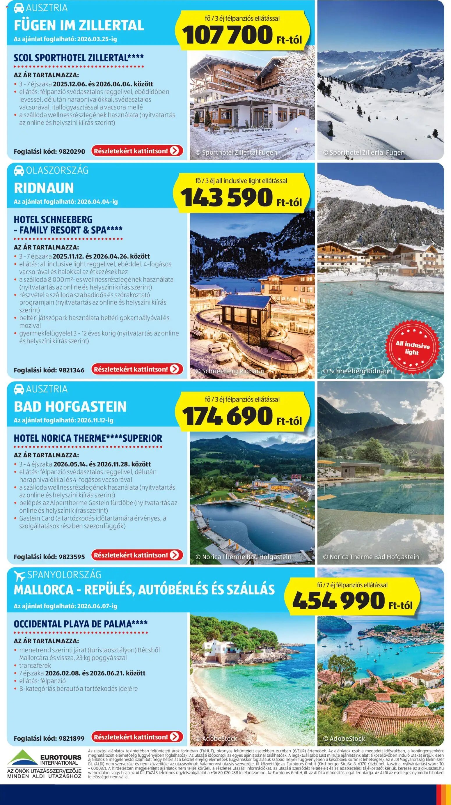 Aldi újság 2025.10.30. Utazás katalógus (2025-10-30 - 2025-11-05)