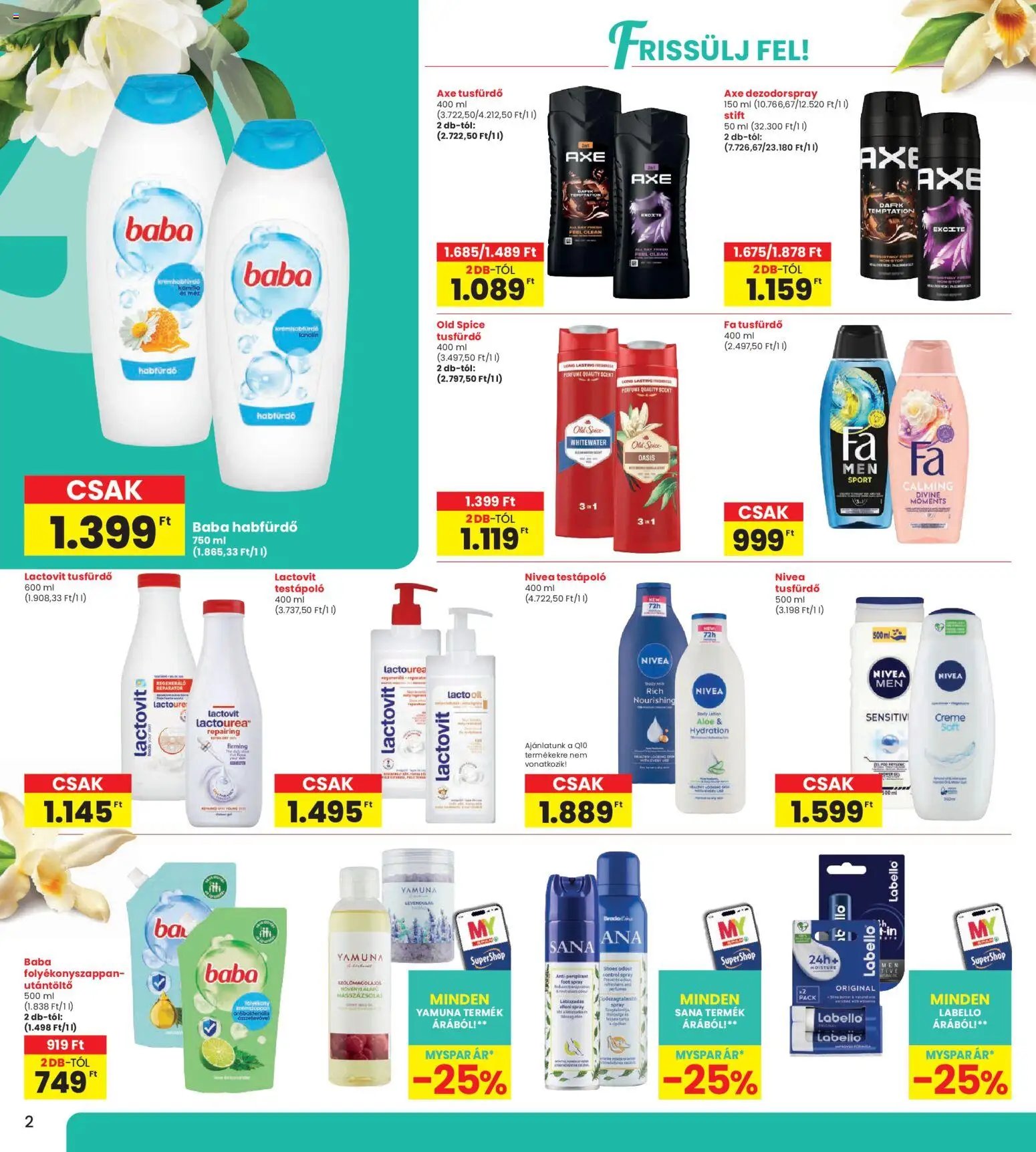 Interspar újság 2026.04.09. Interspar Szépség katalógus 2 (2026-04-09 - 2026-04-29)