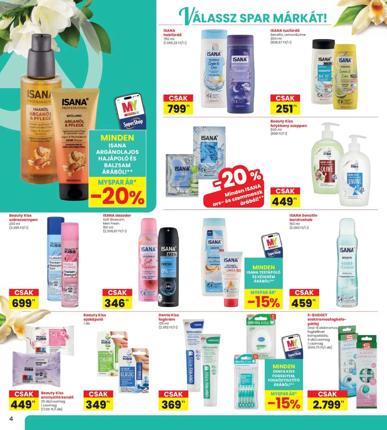 Interspar újság 2026.04.09. Interspar Szépség katalógus 2 (2026-04-09 - 2026-04-29)