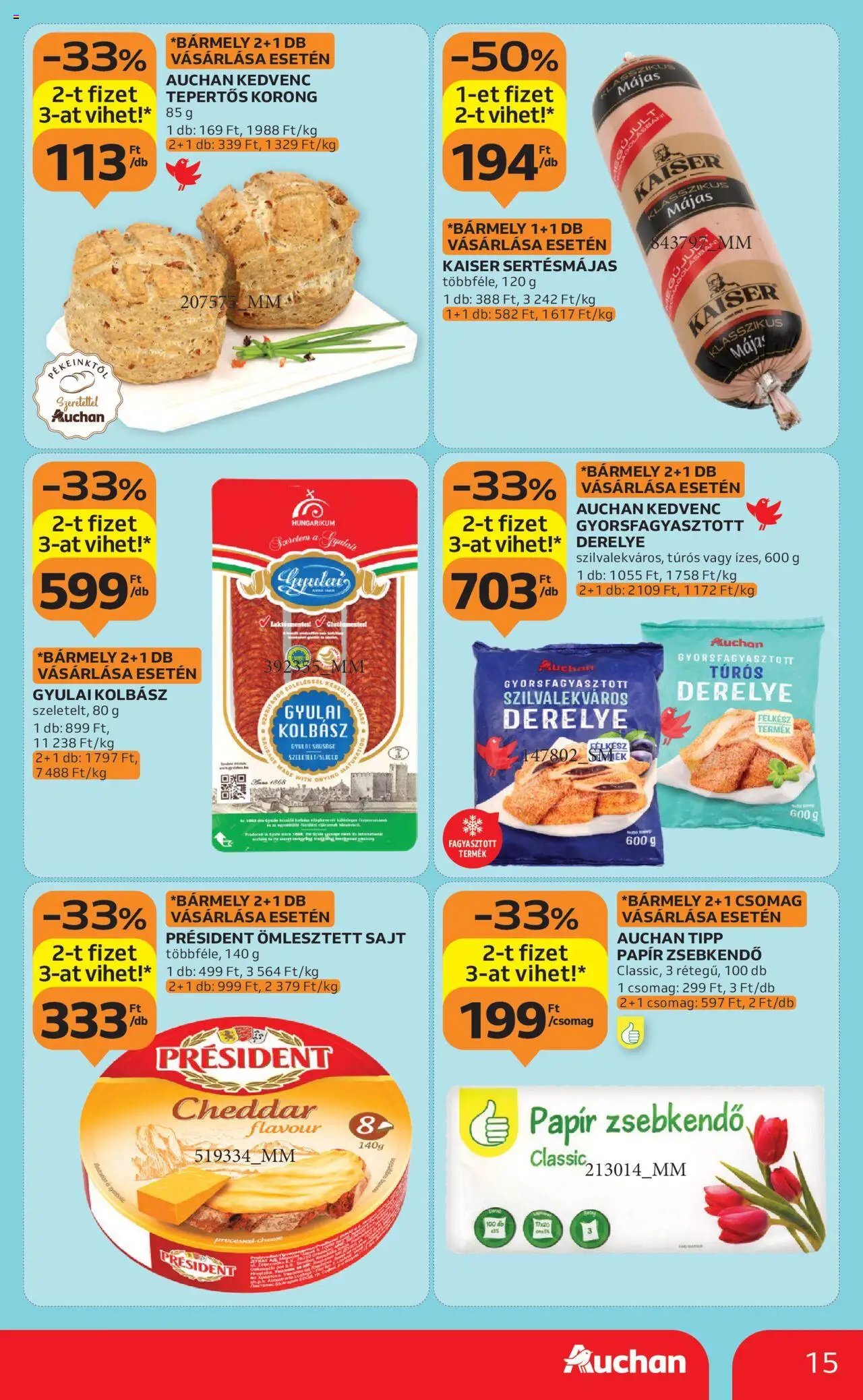 Auchan újság 2025.10.09. Akciós újság Auchan (2025-10-09 - 2025-10-15)