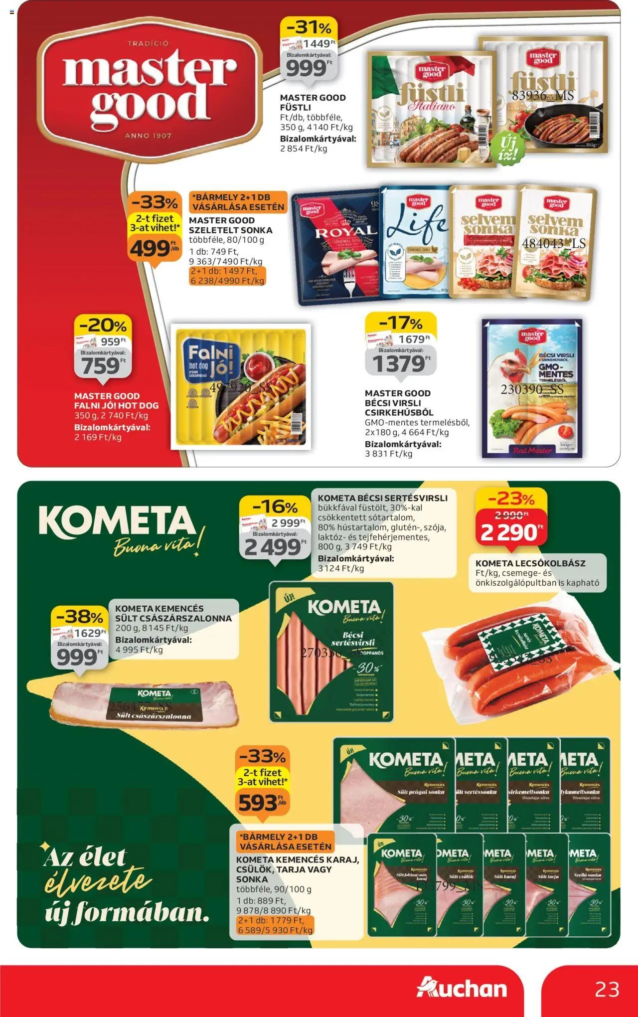 Auchan újság 2025.10.09. Akciós újság Auchan (2025-10-09 - 2025-10-15)
