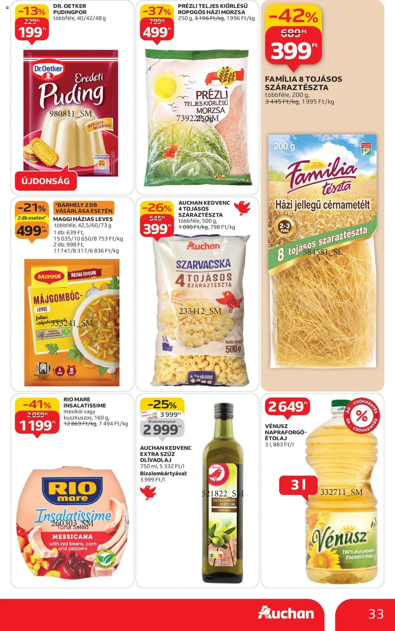 Auchan újság 2025.10.09. Akciós újság Auchan (2025-10-09 - 2025-10-15)