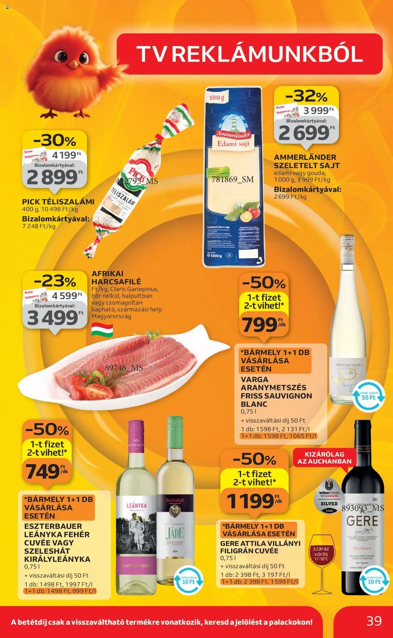 Auchan újság 2025.10.09. Akciós újság Auchan (2025-10-09 - 2025-10-15)