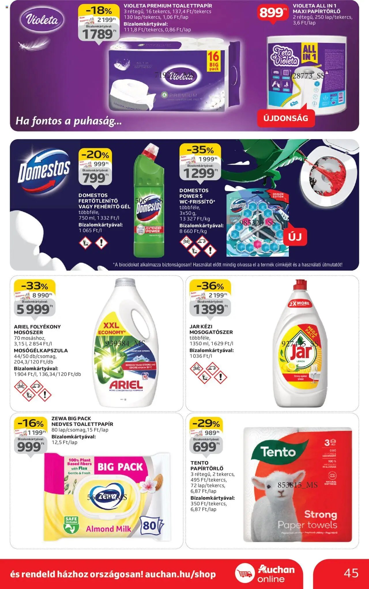Auchan újság 2025.10.09. Akciós újság Auchan (2025-10-09 - 2025-10-15)