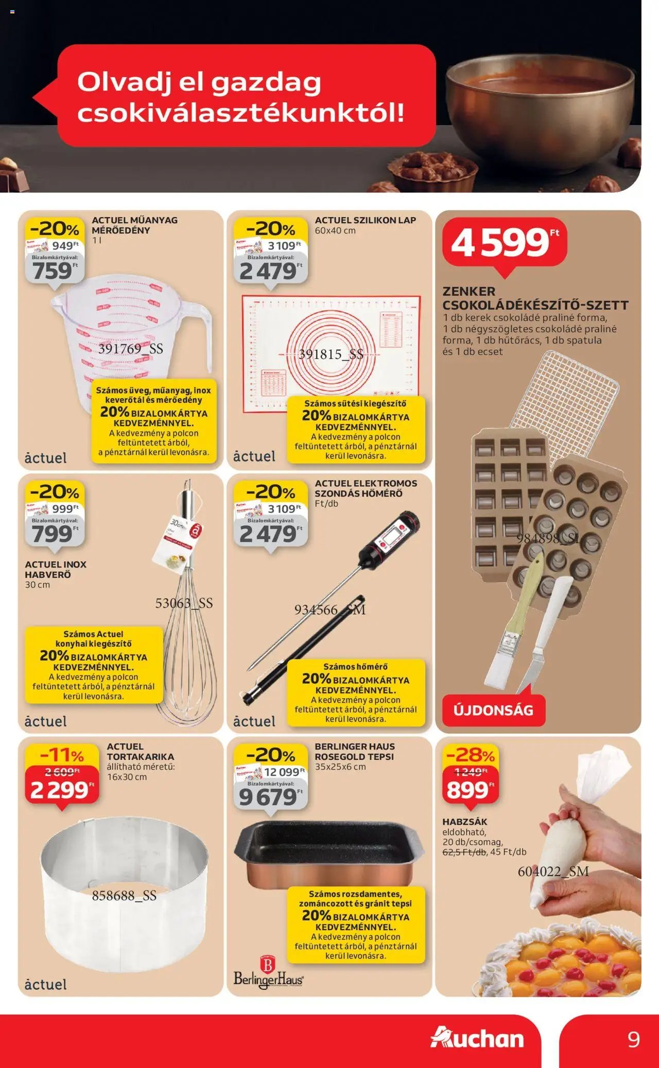 Auchan újság 2025.10.09. Akciós újság Auchan (2025-10-09 - 2025-10-15)