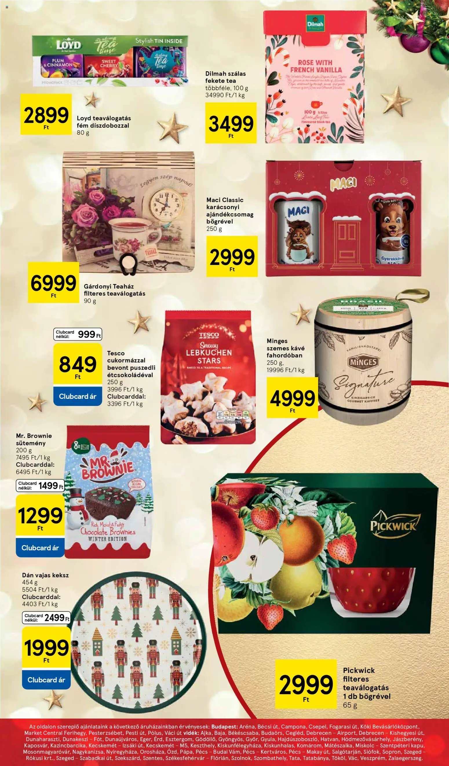 Tesco újság 2025.11.26. Karácsonyi katalógus (2025-11-26)