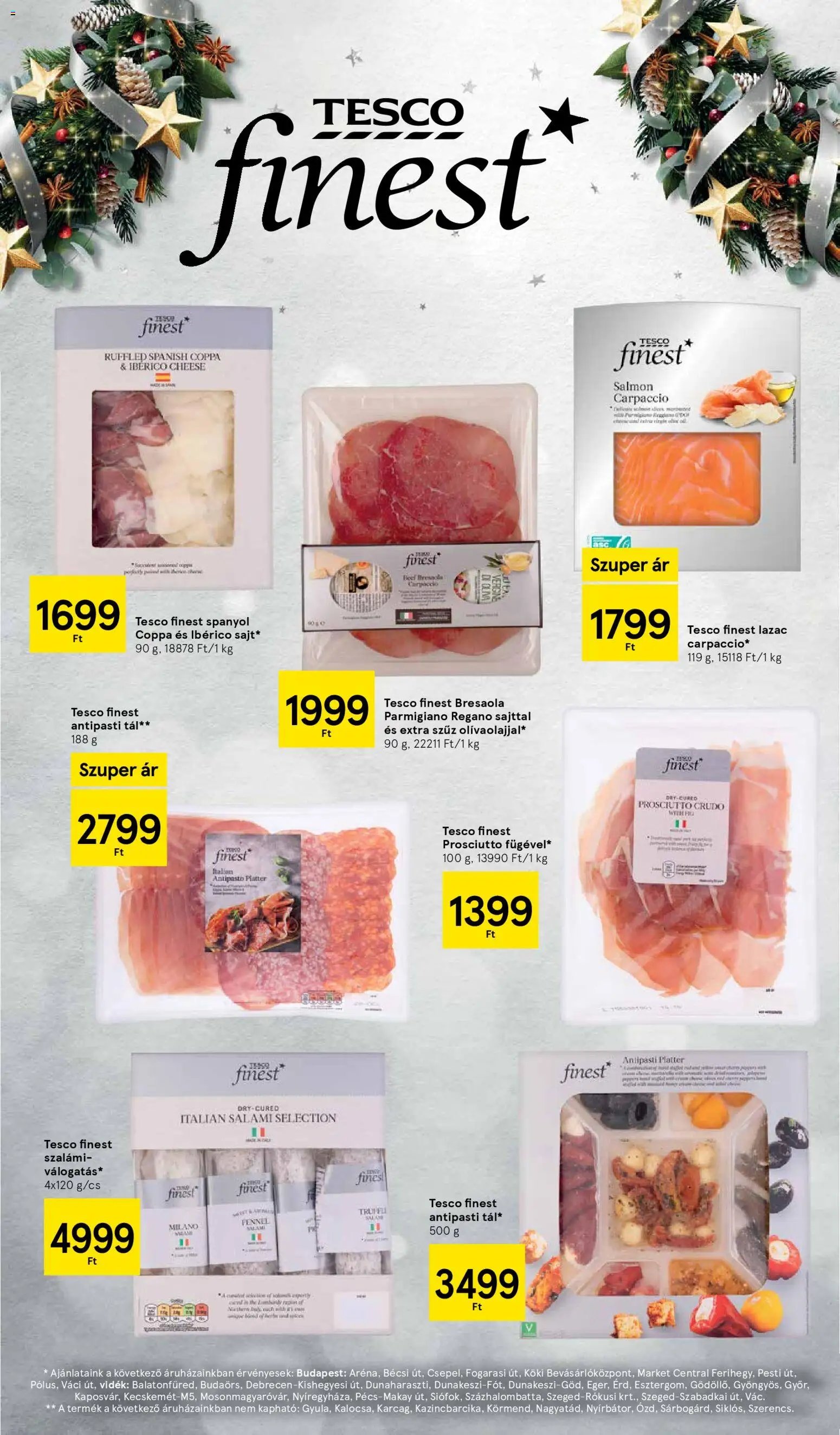 Tesco újság 2025.11.26. Karácsonyi katalógus (2025-11-26)