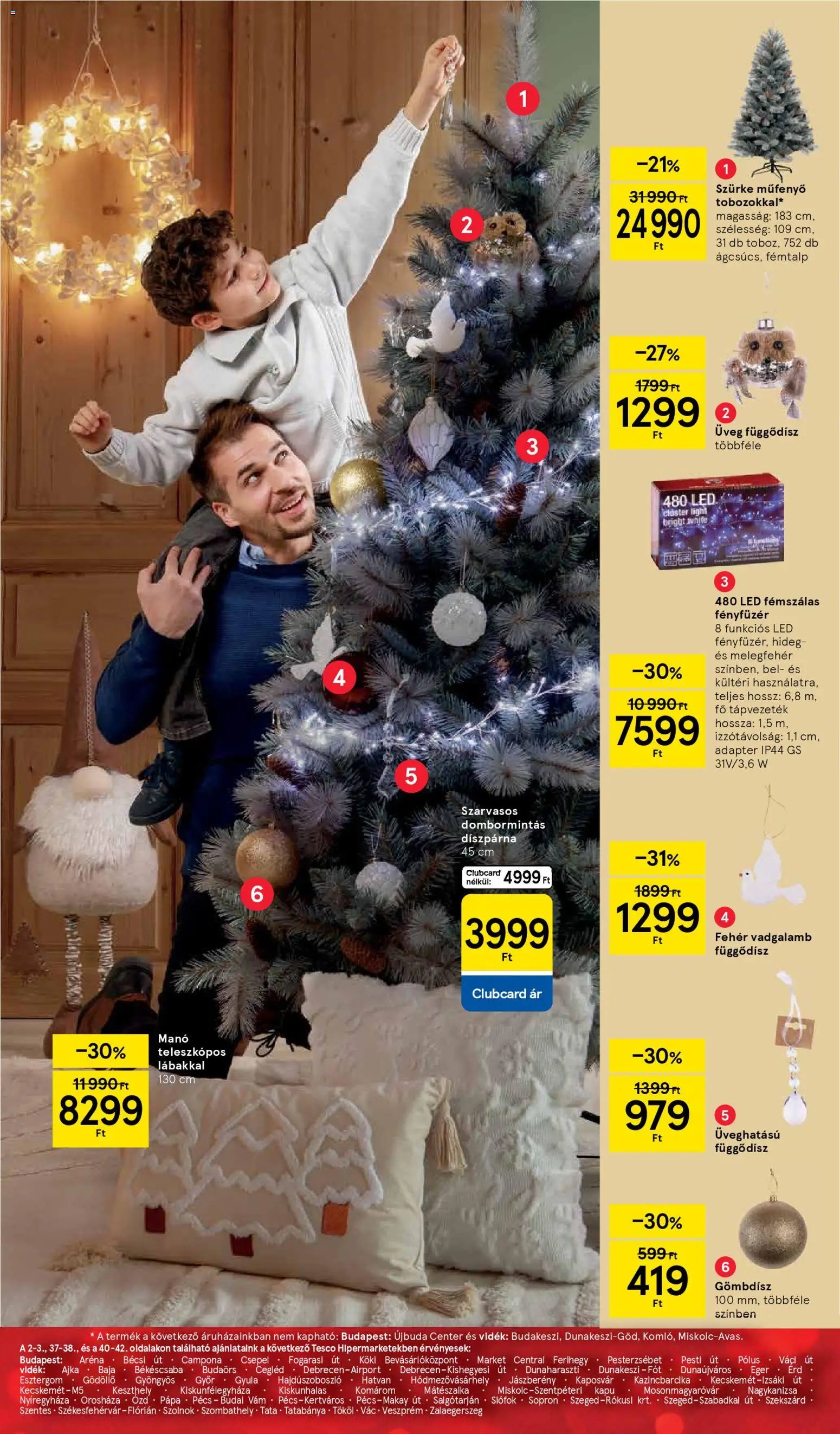 Tesco újság 2025.11.26. Karácsonyi katalógus (2025-11-26)