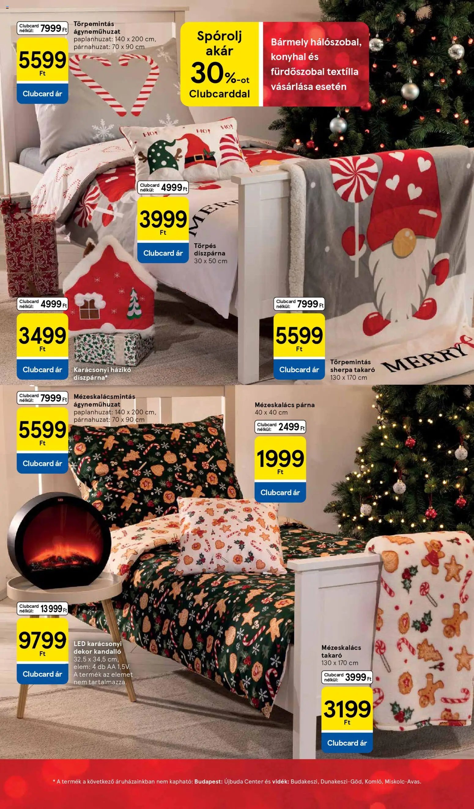 Tesco újság 2025.11.26. Karácsonyi katalógus (2025-11-26)