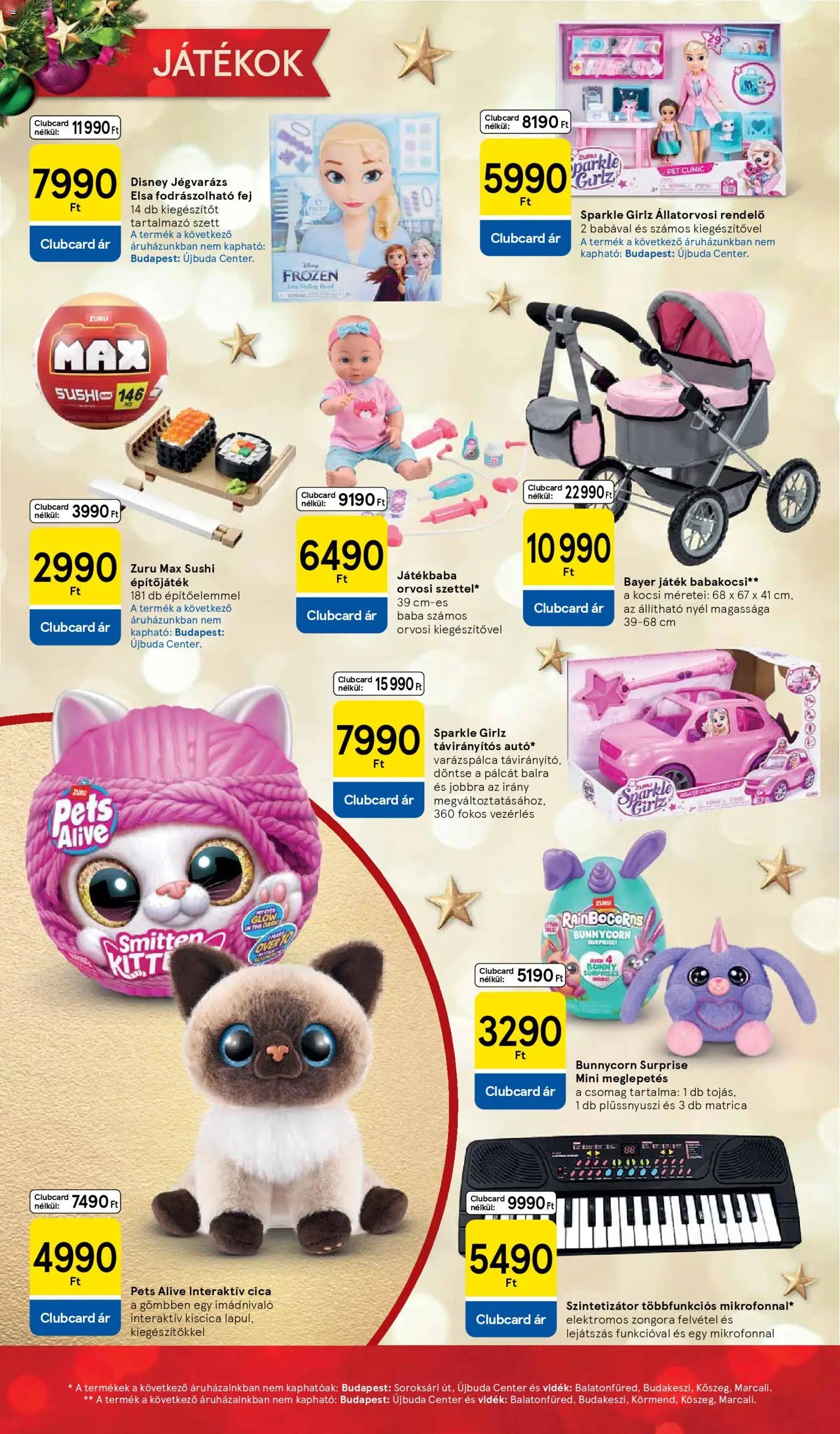 Tesco újság 2025.11.26. Karácsonyi katalógus (2025-11-26)