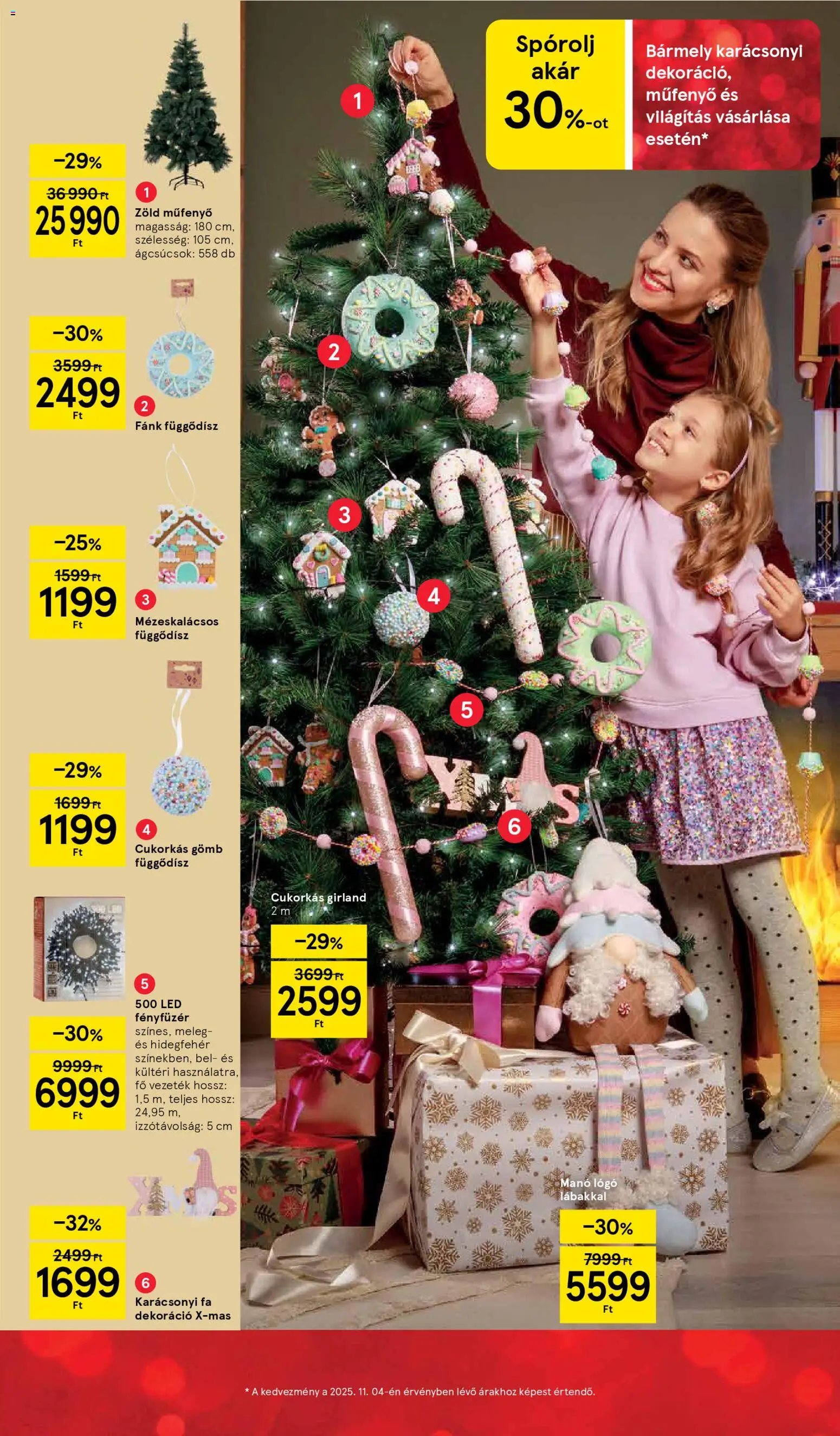 Tesco újság 2025.11.26. Karácsonyi katalógus (2025-11-26)