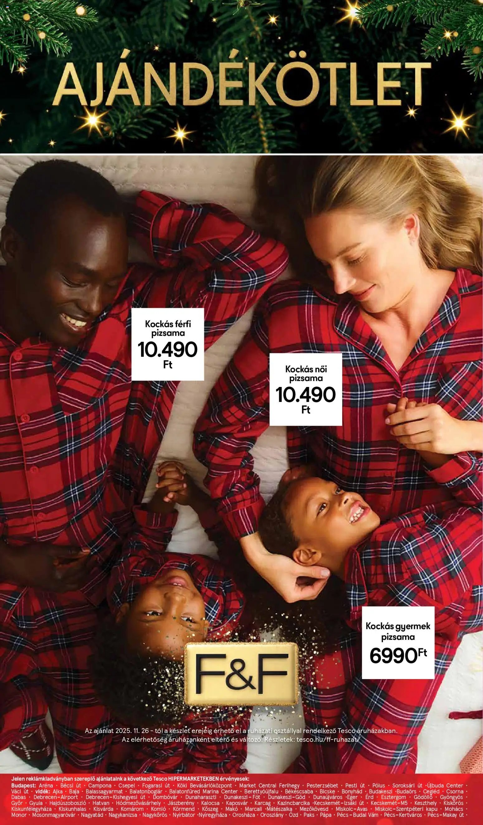 Tesco újság 2025.11.26. Karácsonyi katalógus (2025-11-26)