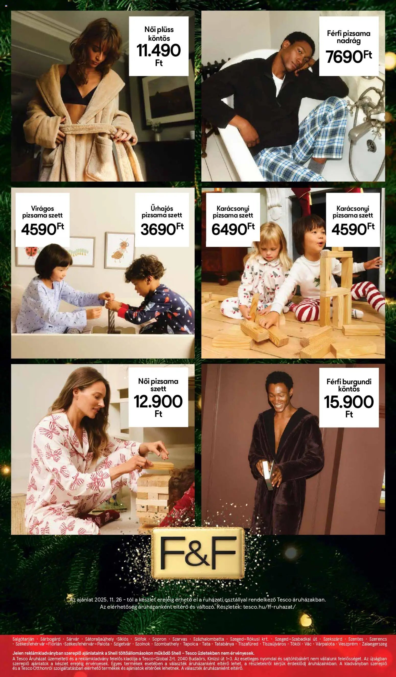 Tesco újság 2025.11.26. Karácsonyi katalógus (2025-11-26)