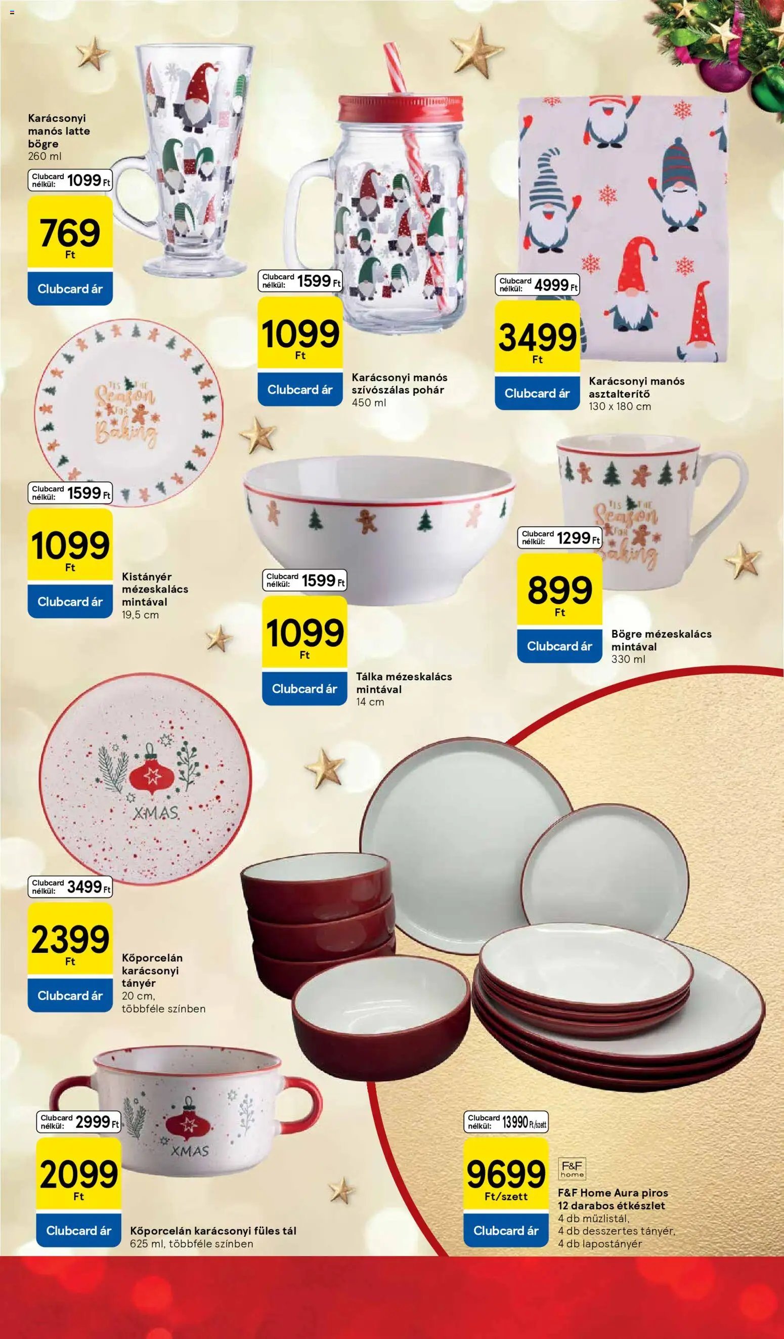 Tesco újság 2025.11.26. Karácsonyi katalógus (2025-11-26)