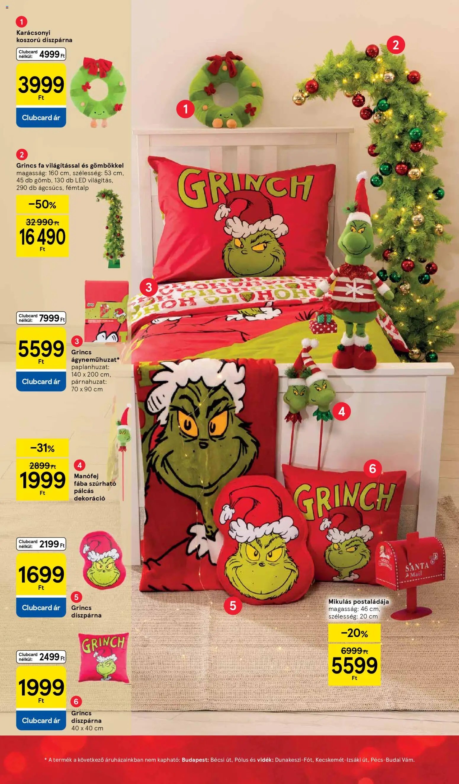 Tesco újság 2025.11.26. Karácsonyi katalógus (2025-11-26)