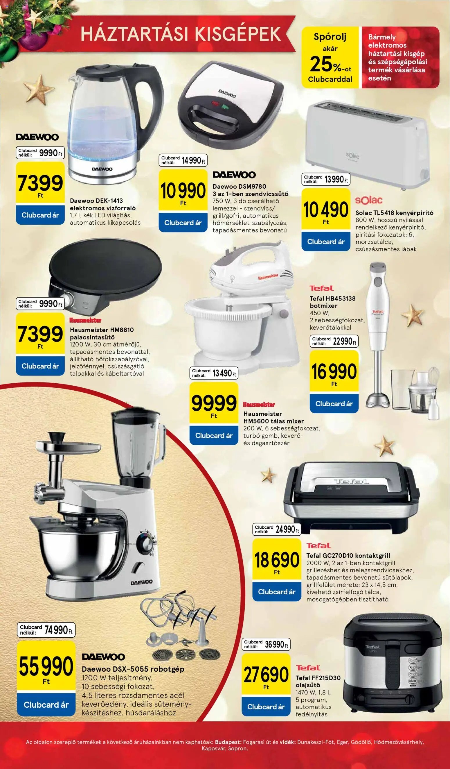 Tesco újság 2025.11.26. Karácsonyi katalógus (2025-11-26)