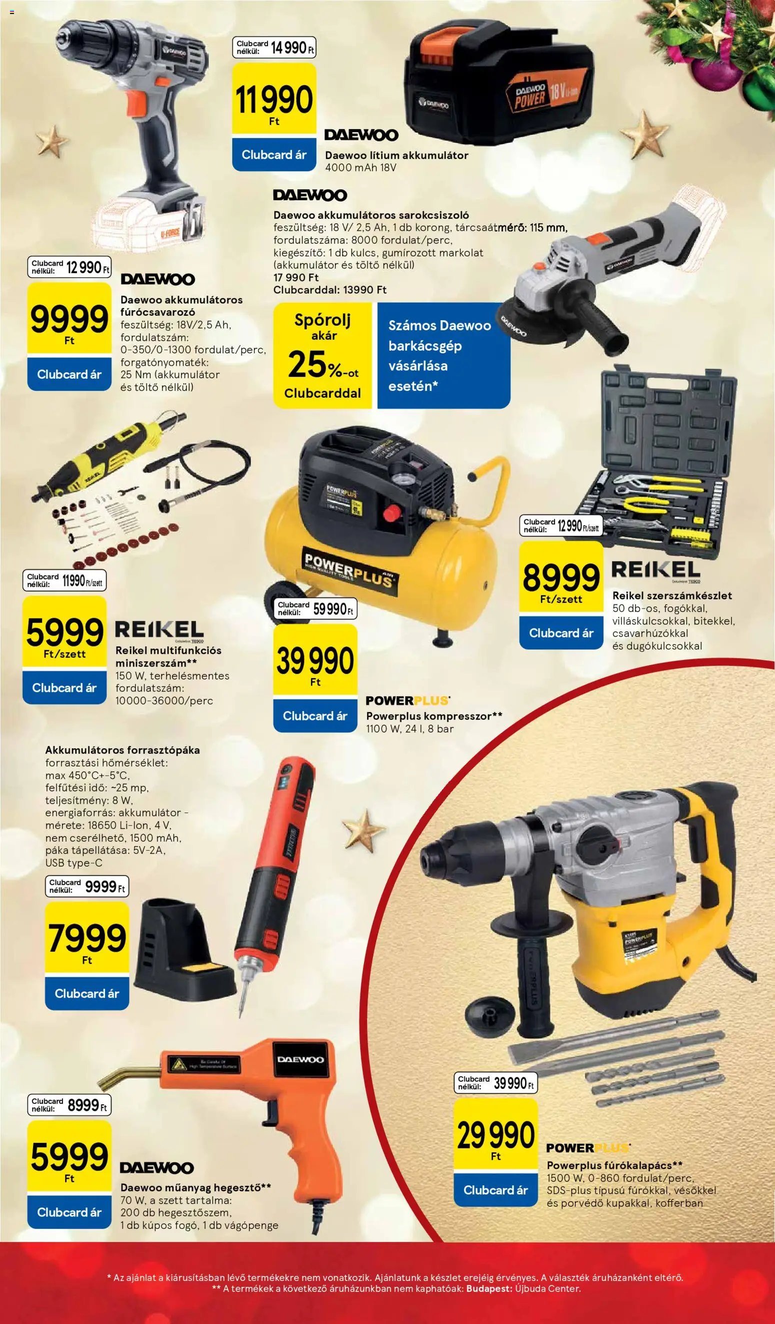 Tesco újság 2025.11.26. Karácsonyi katalógus (2025-11-26)