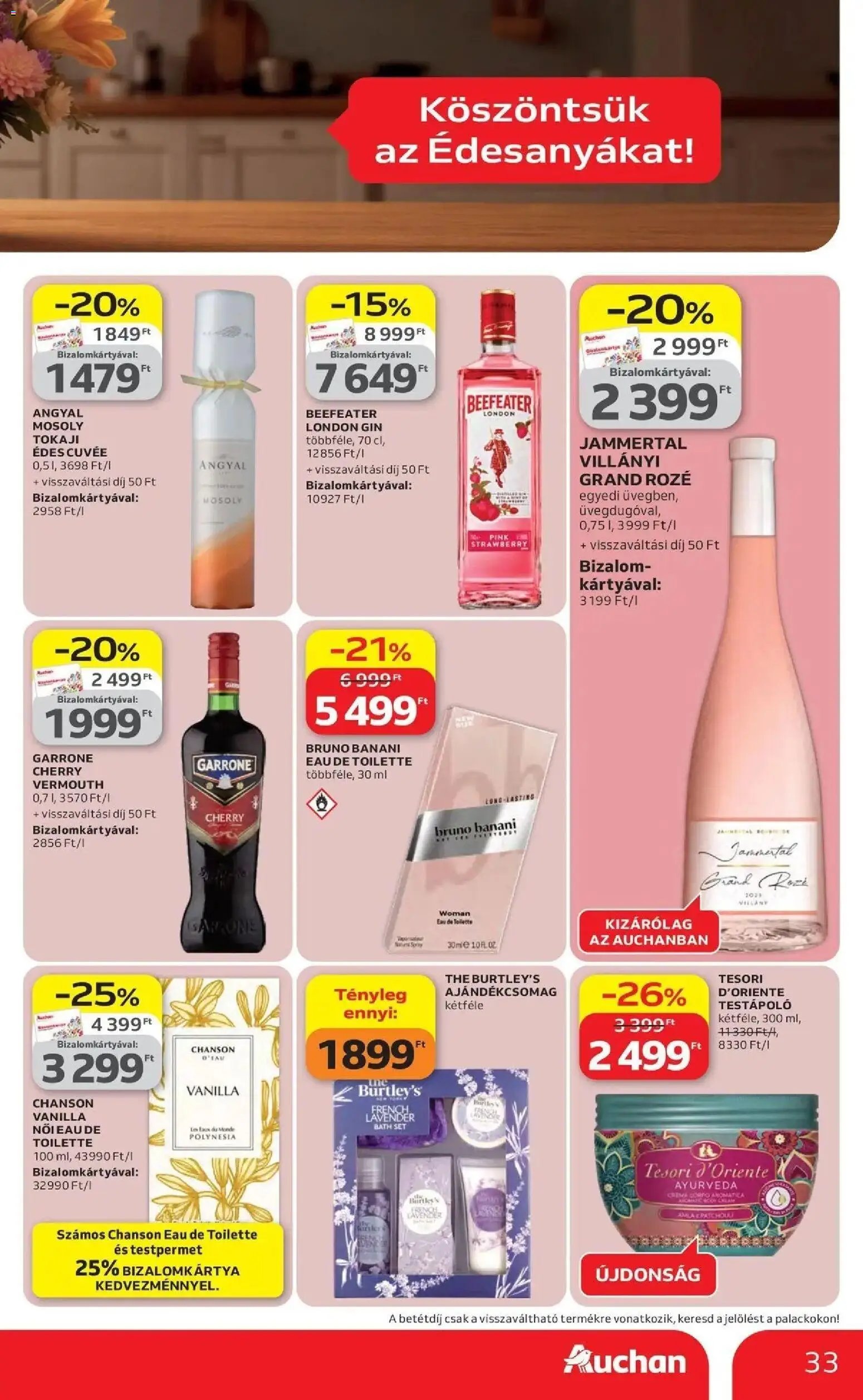 Auchan újság 2026.04.23. Auchan akciós újság Székesfehérvár (2026-04-23 - 2026-04-29)