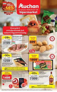 Auchan újság 2026.04.23. Auchan akciós újság Székesfehérvár (2026-04-23 - 2026-04-29)