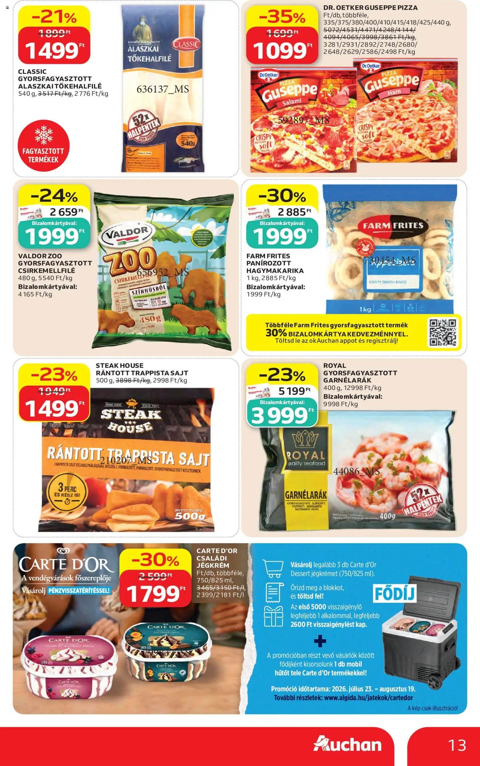 Auchan újság 2026.07.23. Auchan akciós újság