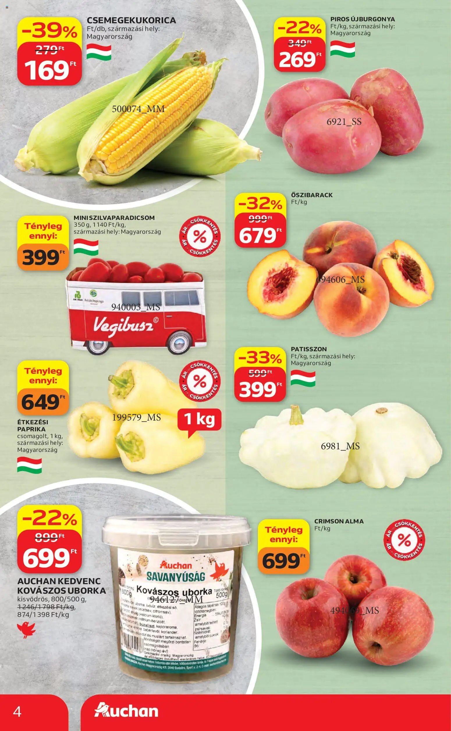 Auchan újság 2026.07.23. Auchan akciós újság