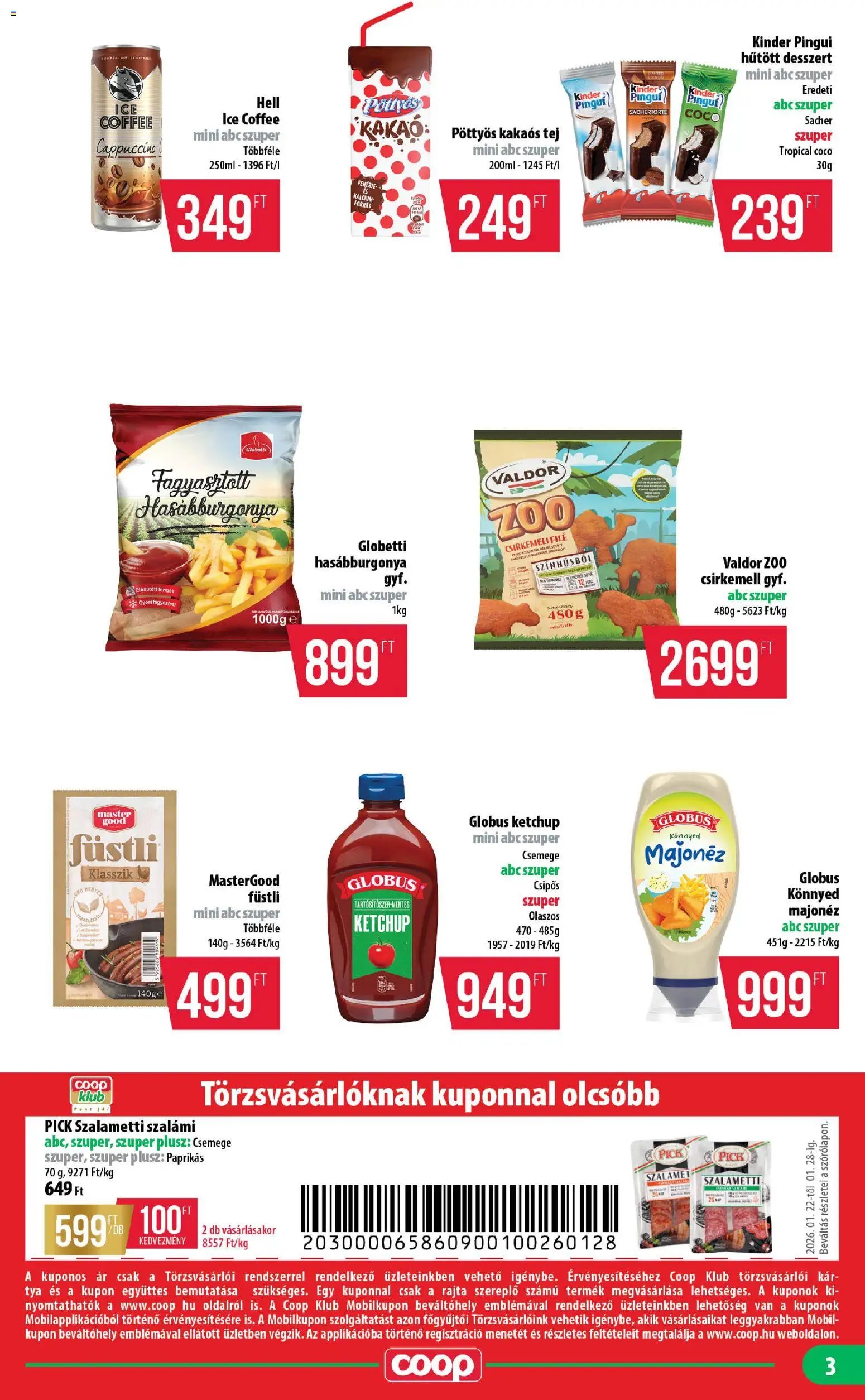 COOP újság 2026.01.22. Mecsek - Mini & Abc & Szuper (2026-01-22 - 2026-01-28)