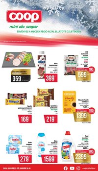 COOP újság 2026.01.22. Mecsek - Mini & Abc & Szuper (2026-01-22 - 2026-01-28)