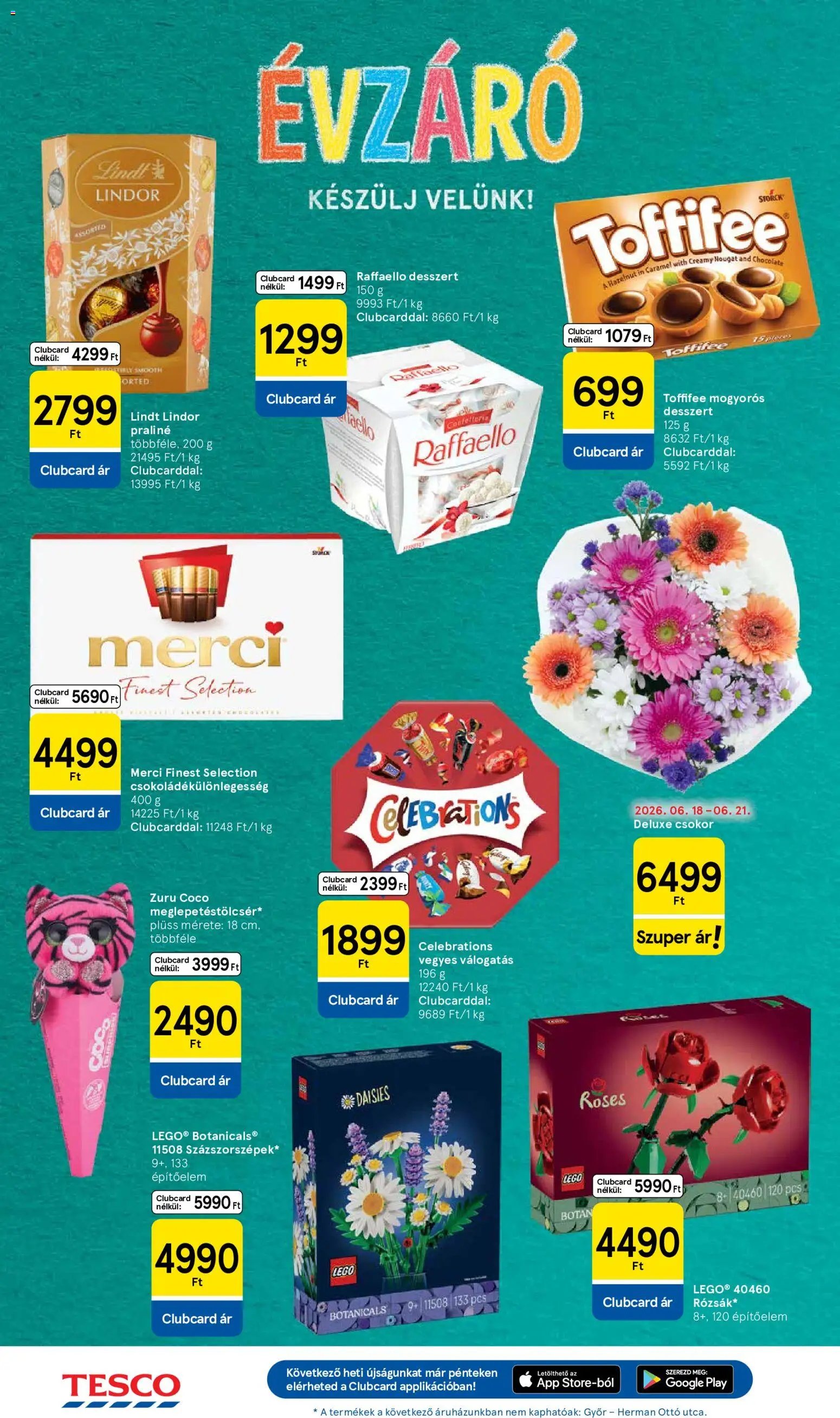Tesco újság 2026.06.18. Tesco Szupermarket akciós újság