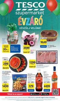 Tesco újság 2026.06.18. Tesco Szupermarket akciós újság