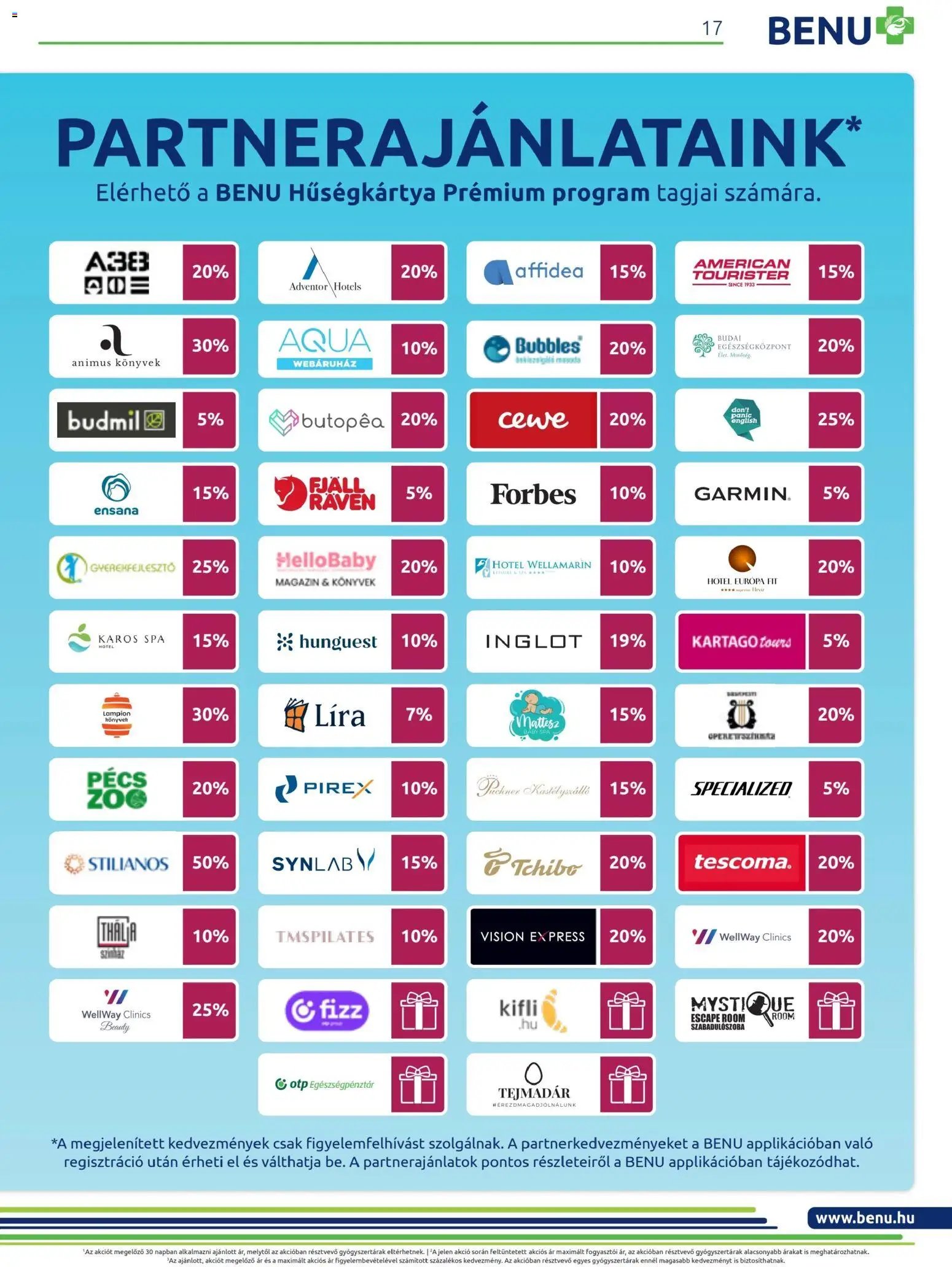 BENU Gyógyszertárak újság 2025.11.01. Akciós újság BENU Gyógyszertárak (2025-11-01 - 2025-11-30)