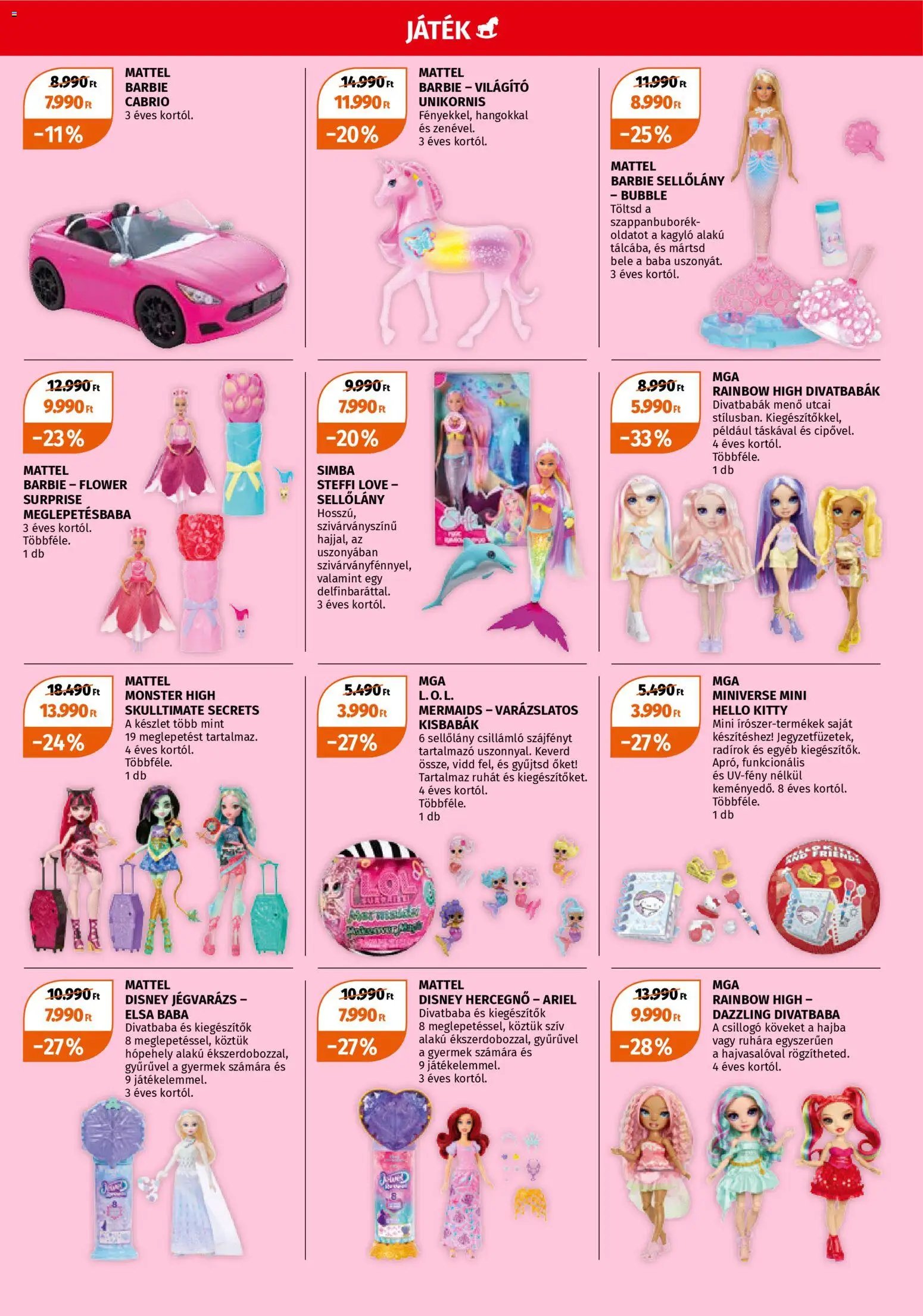 Müller újság 2026.03.23. Müller Játékprospektus (2026-03-23 - 2026-04-04)