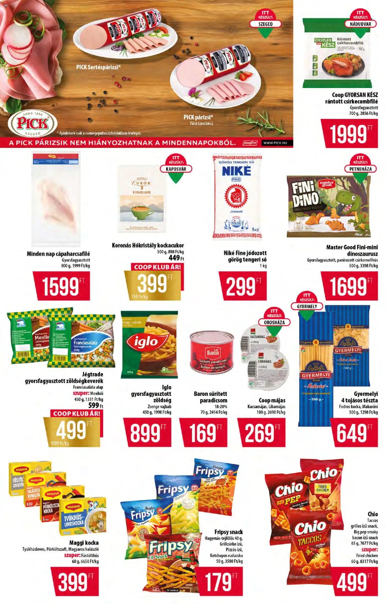 COOP - Abc & Szuper / Tisza 2026.10.29. - lapozható formában szórólap ✳️