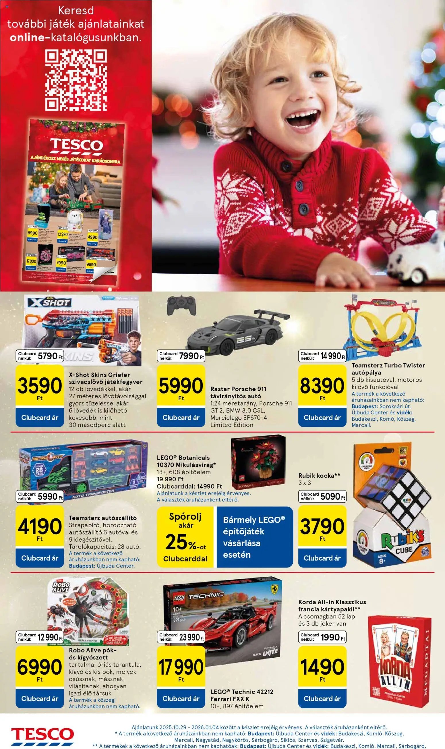 Tesco újság 2025.11.13. Akciós újság Tesco (2025-11-13 - 2025-11-19)