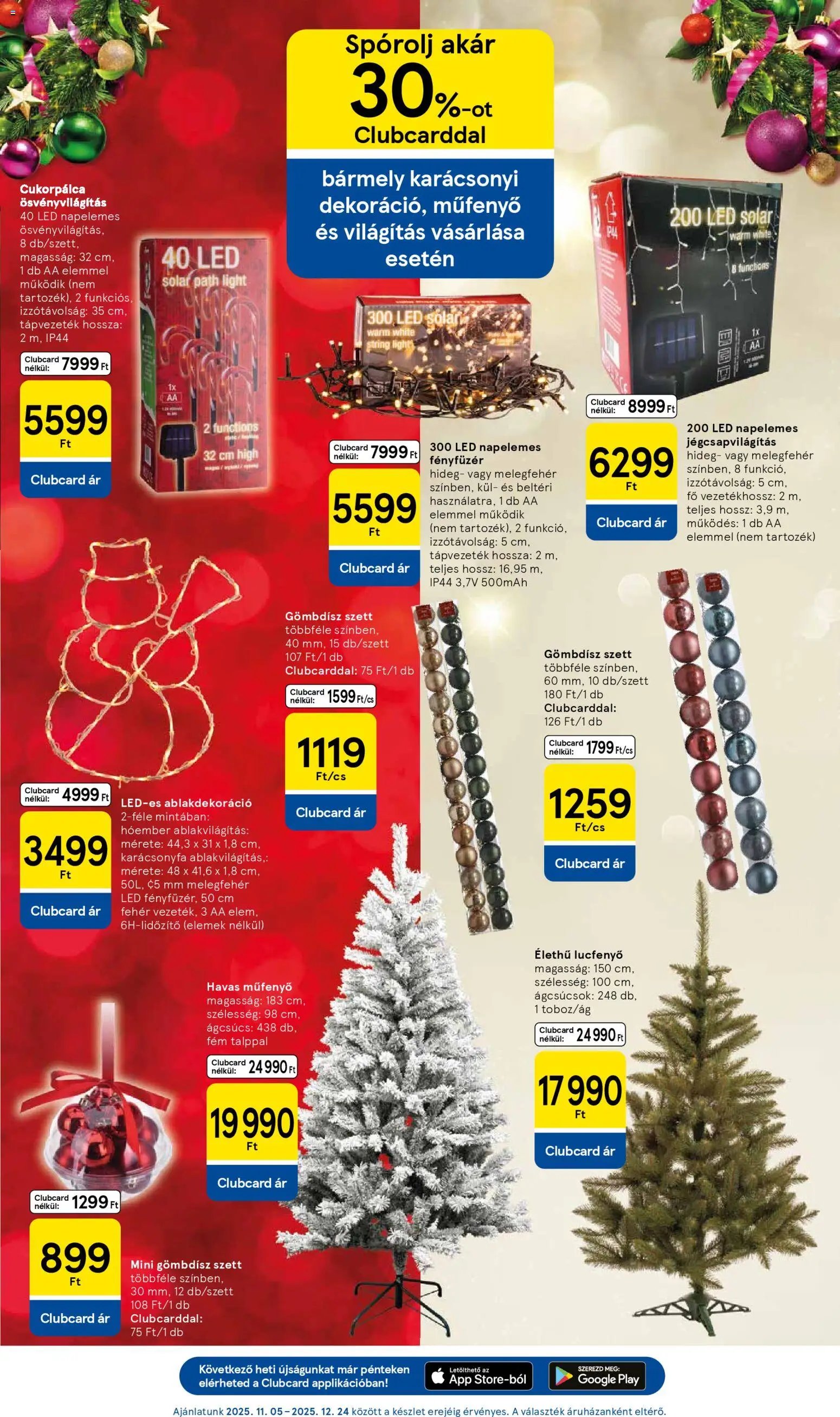 Tesco újság 2025.11.13. Akciós újság Tesco (2025-11-13 - 2025-11-19)