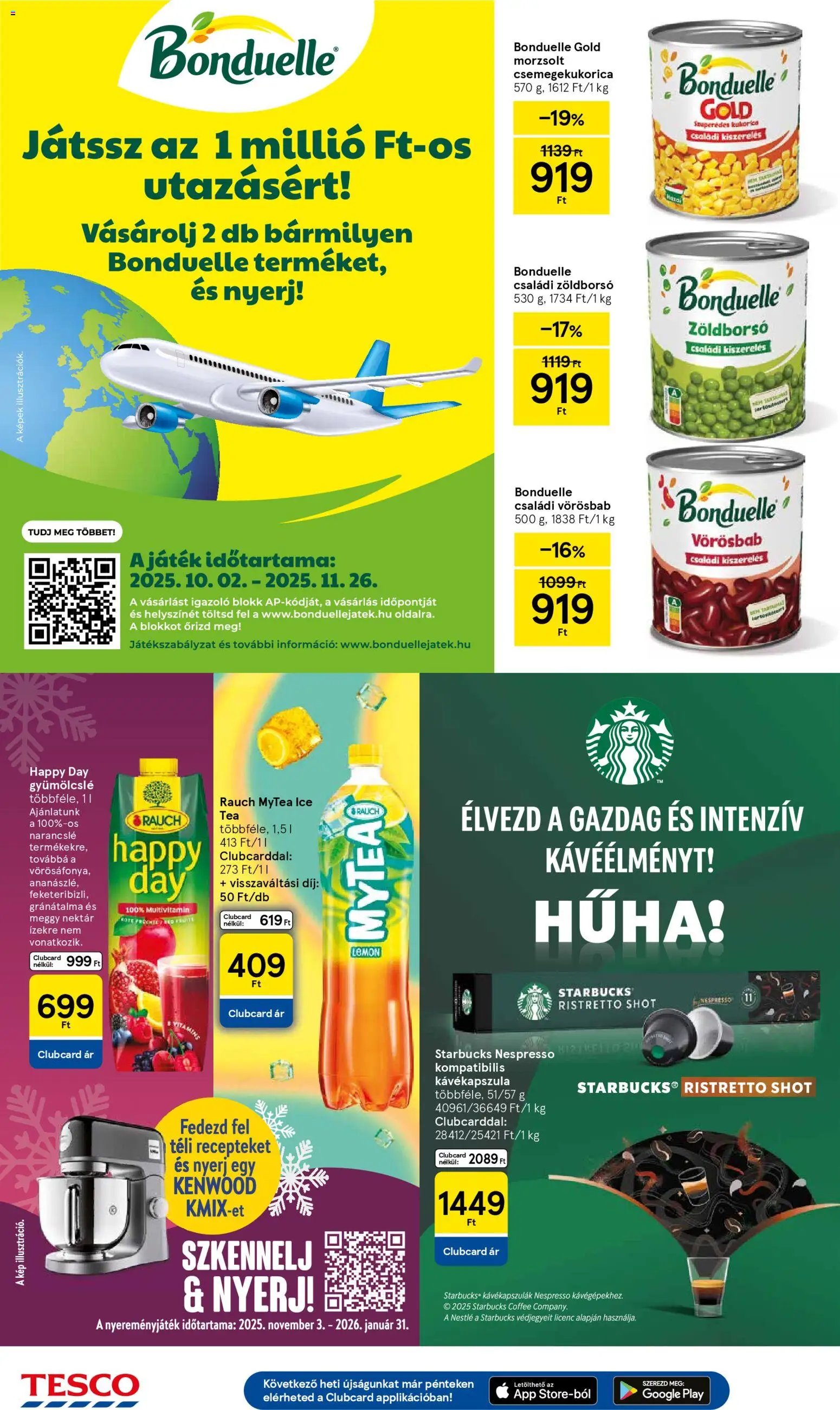 Tesco újság 2025.11.13. Akciós újság Tesco (2025-11-13 - 2025-11-19)