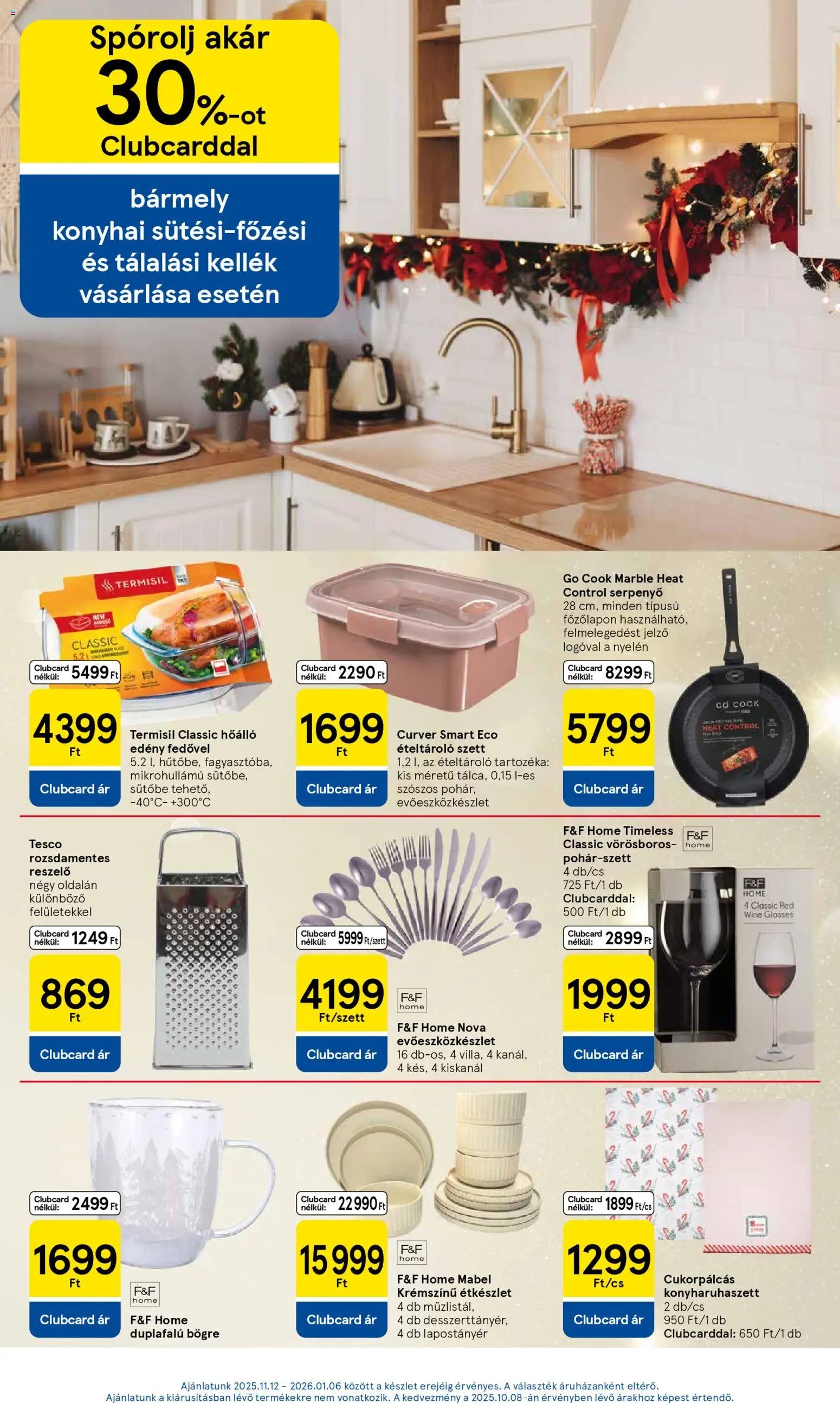 Tesco újság 2025.11.13. Akciós újság Tesco (2025-11-13 - 2025-11-19)