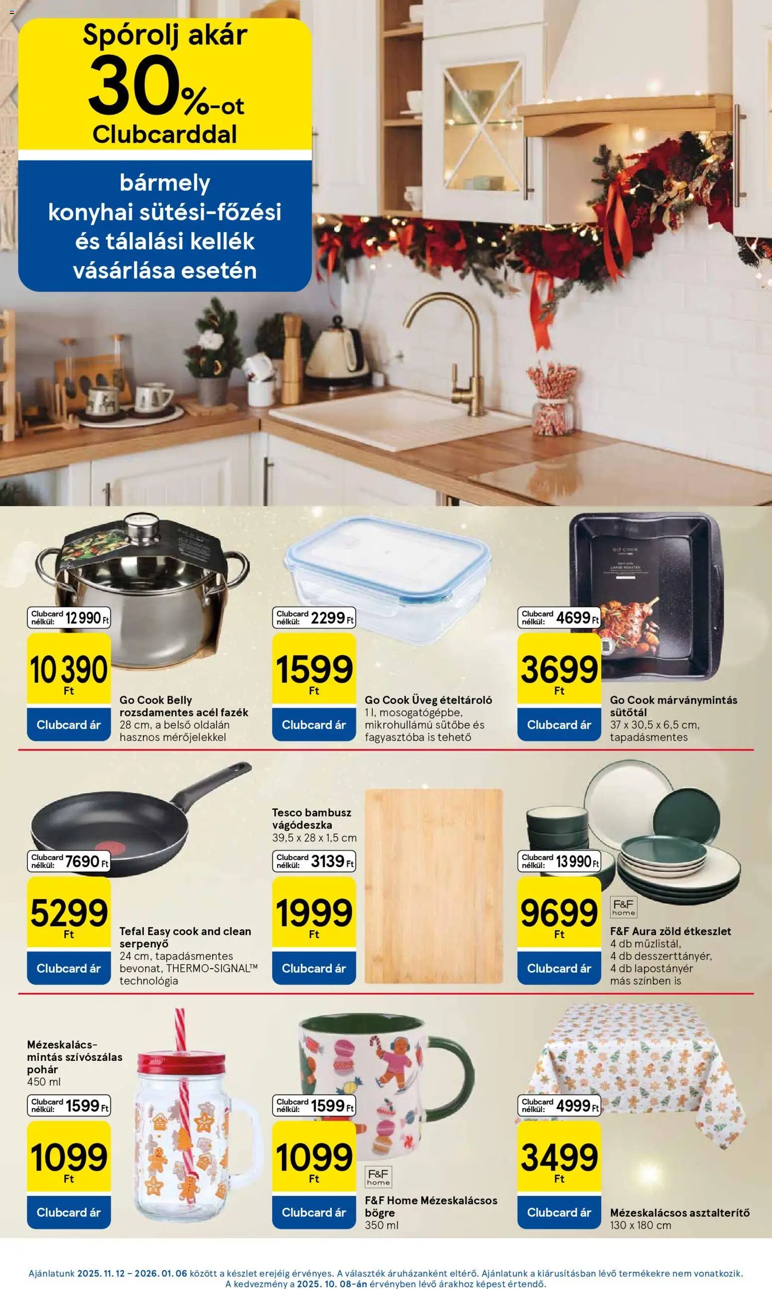 Tesco újság 2025.11.13. Akciós újság Tesco (2025-11-13 - 2025-11-19)