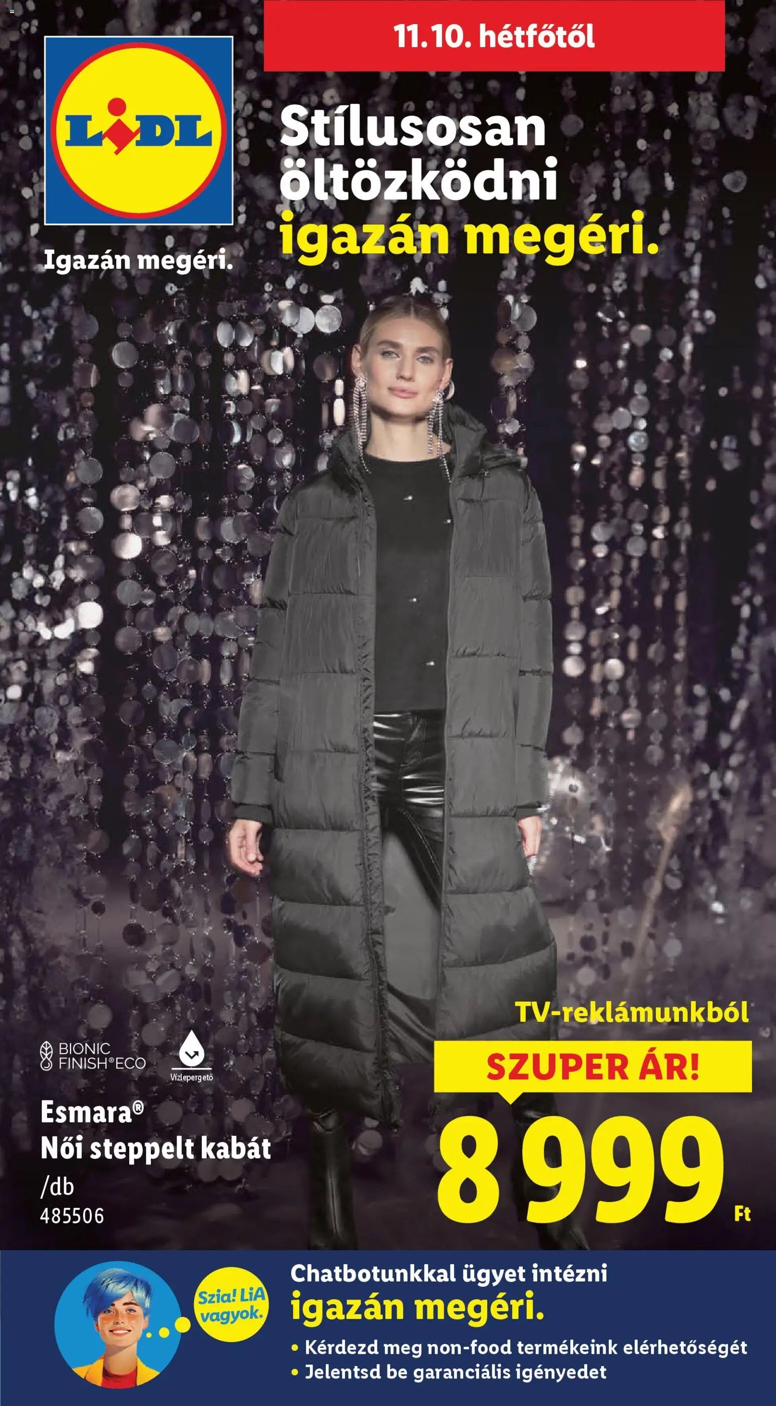 Lidl újság 2025.11.06. Nonfood kínálatunk (2025-11-06 - 2025-11-12)