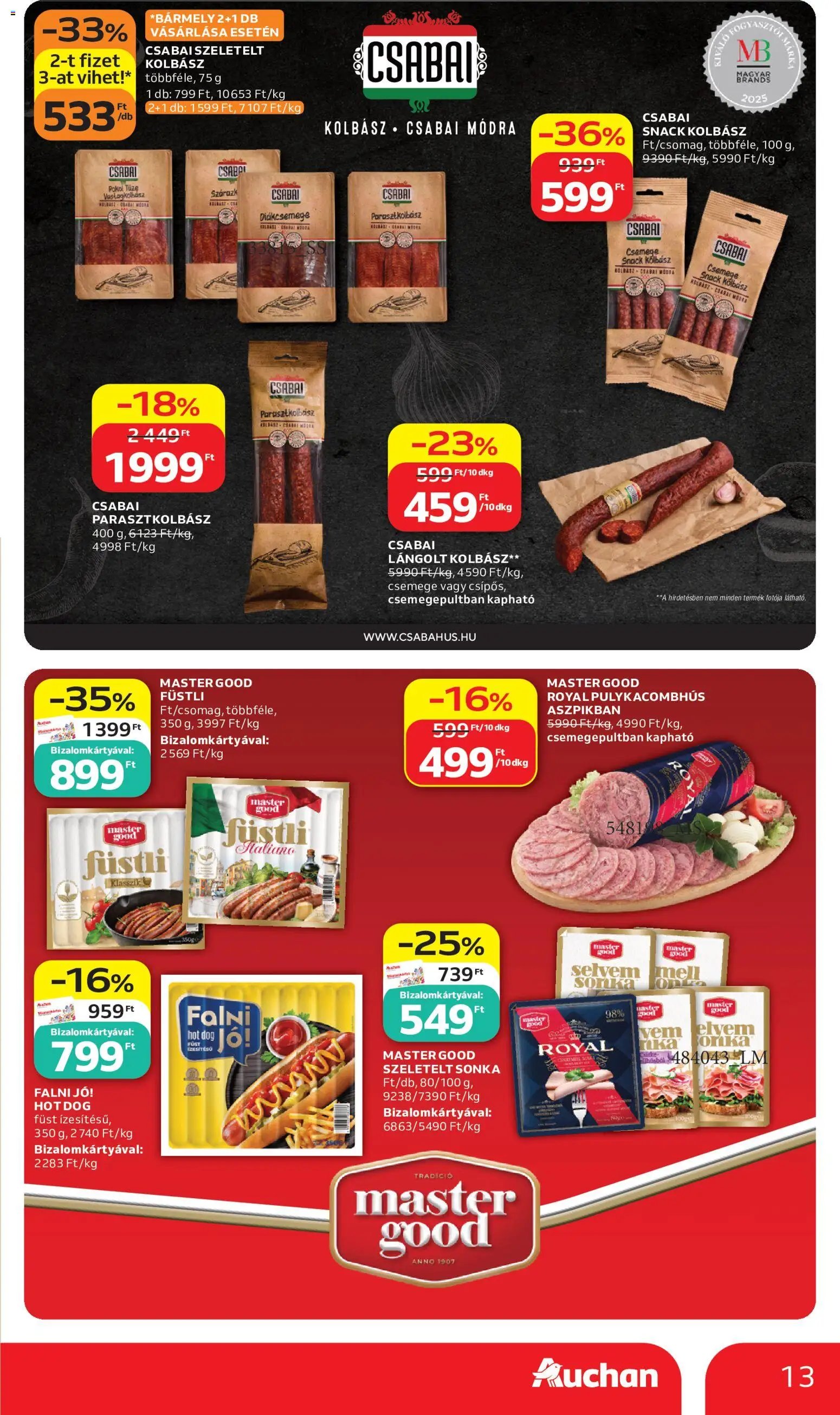 Auchan újság 2026.06.11. Auchan akciós újság