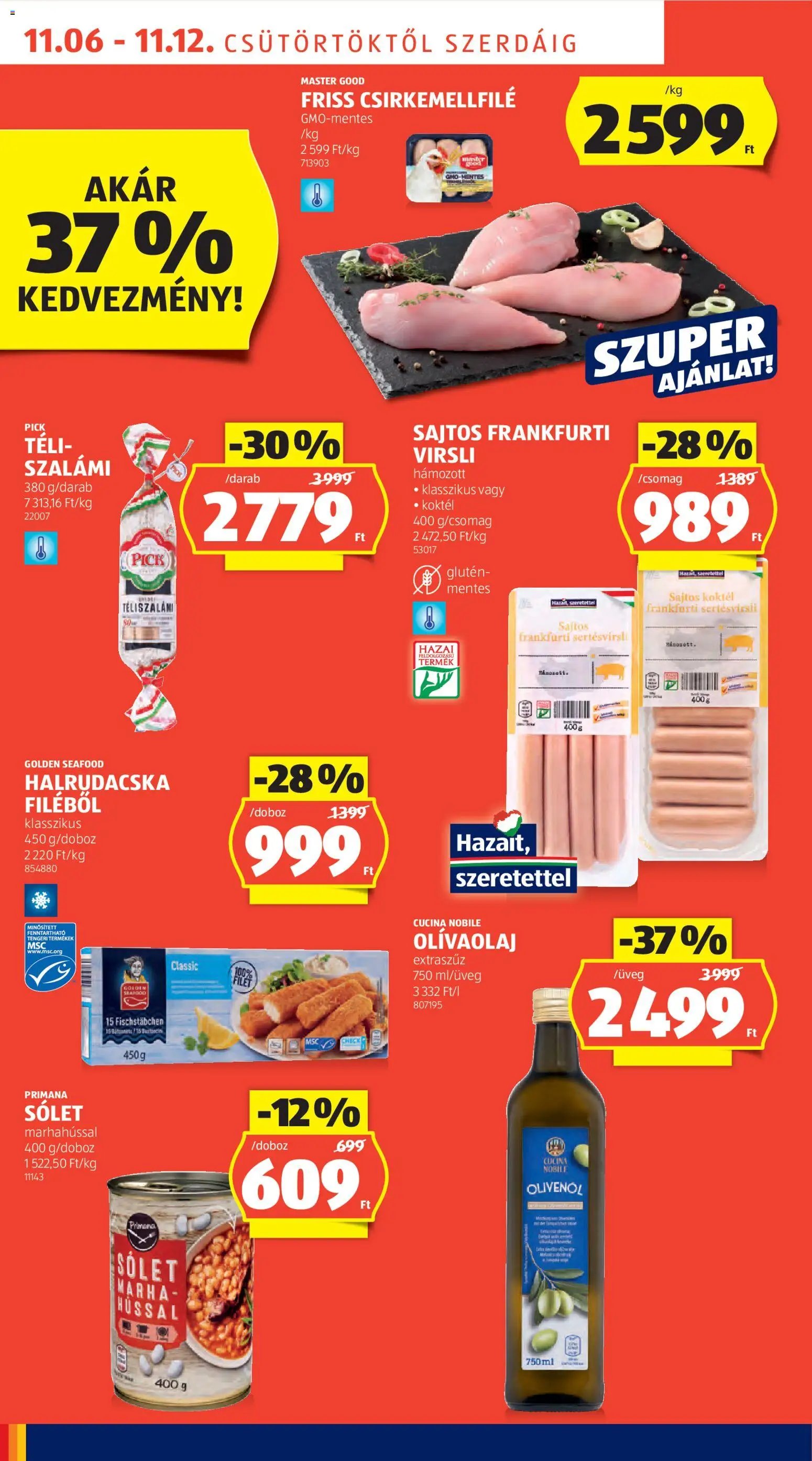 Aldi újság 2025.11.06. Akciós újság Aldi (2025-11-06 - 2025-11-12)