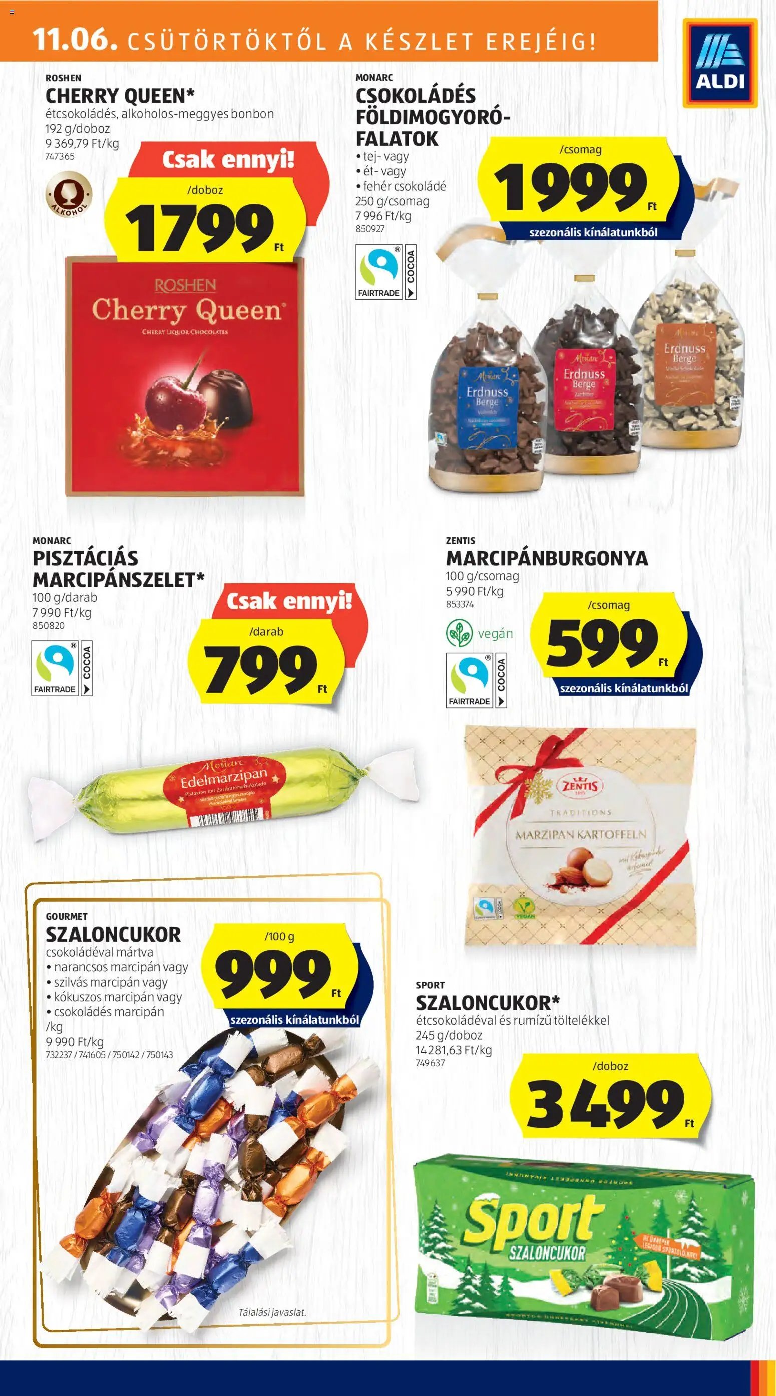 Aldi újság 2025.11.06. Akciós újság Aldi (2025-11-06 - 2025-11-12)