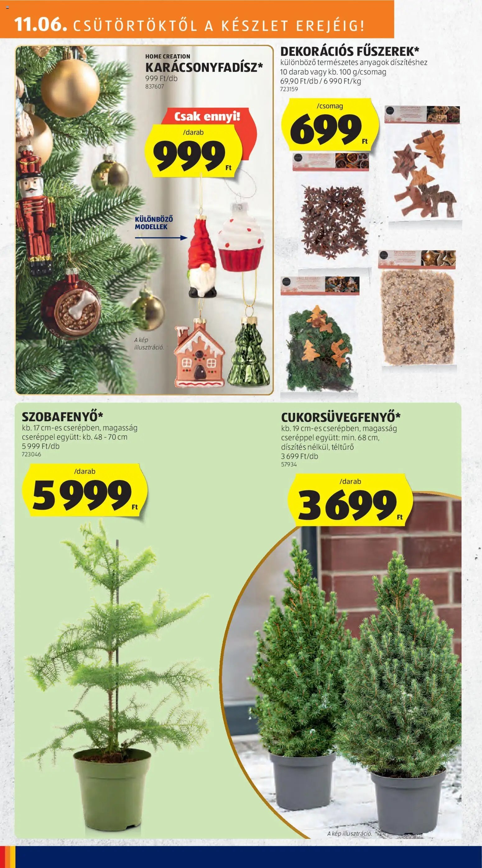 Aldi újság 2025.11.06. Akciós újság Aldi (2025-11-06 - 2025-11-12)