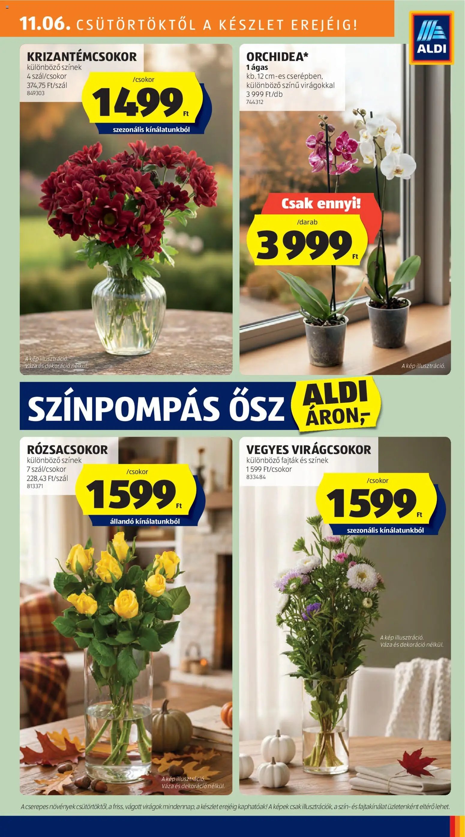 Aldi újság 2025.11.06. Akciós újság Aldi (2025-11-06 - 2025-11-12)