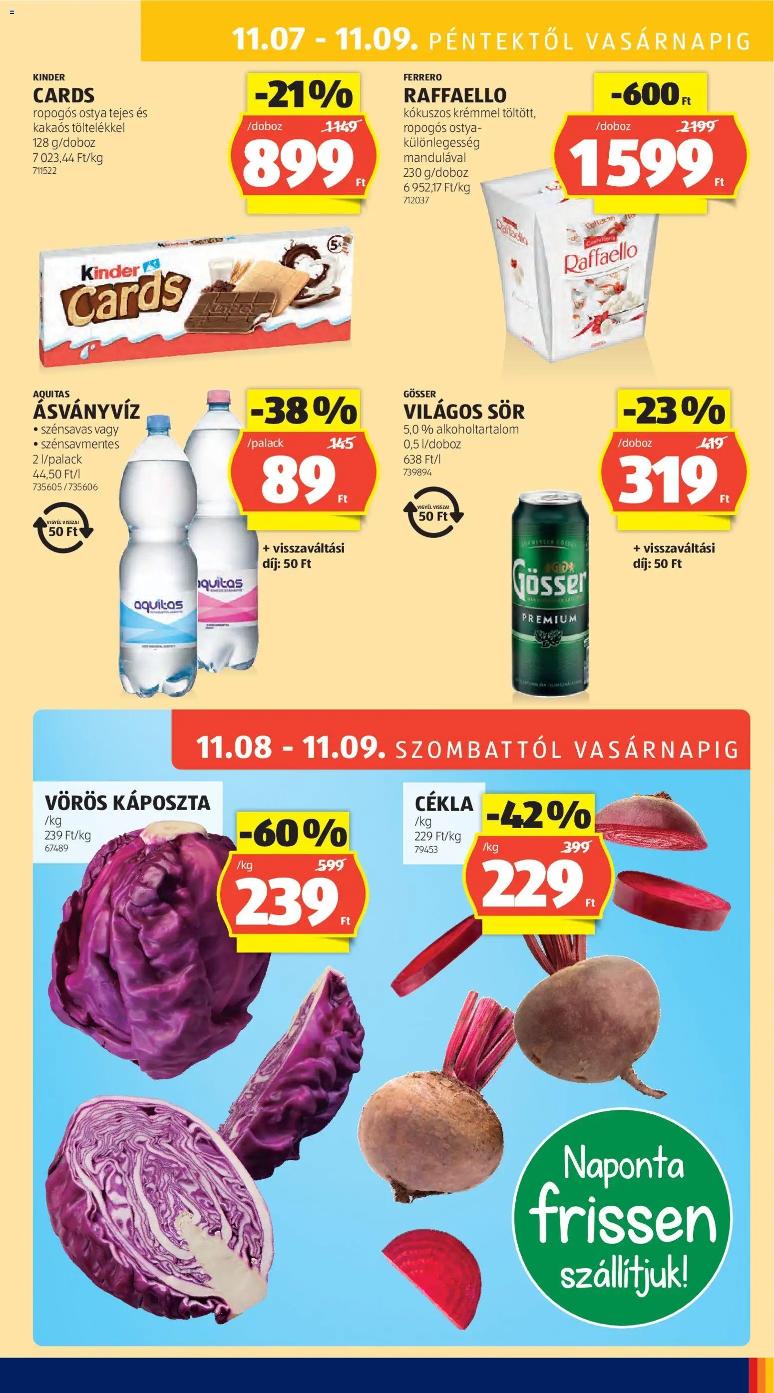 Aldi újság 2025.11.06. Akciós újság Aldi (2025-11-06 - 2025-11-12)