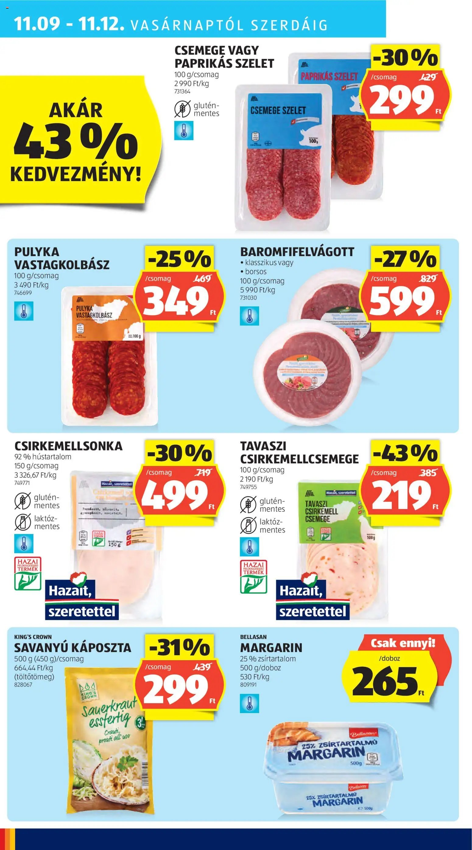 Aldi újság 2025.11.06. Akciós újság Aldi (2025-11-06 - 2025-11-12)