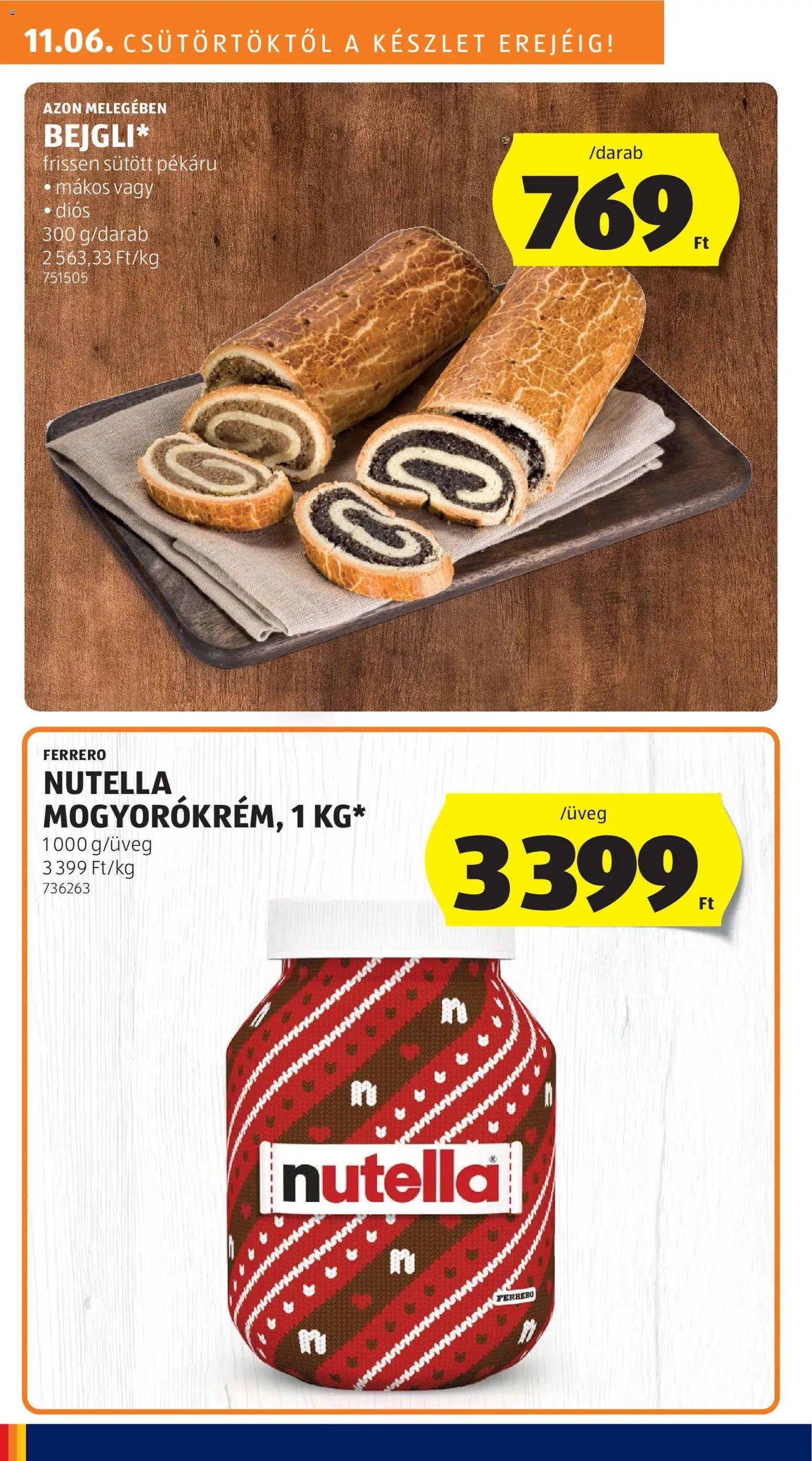 Aldi újság 2025.11.06. Akciós újság Aldi (2025-11-06 - 2025-11-12)