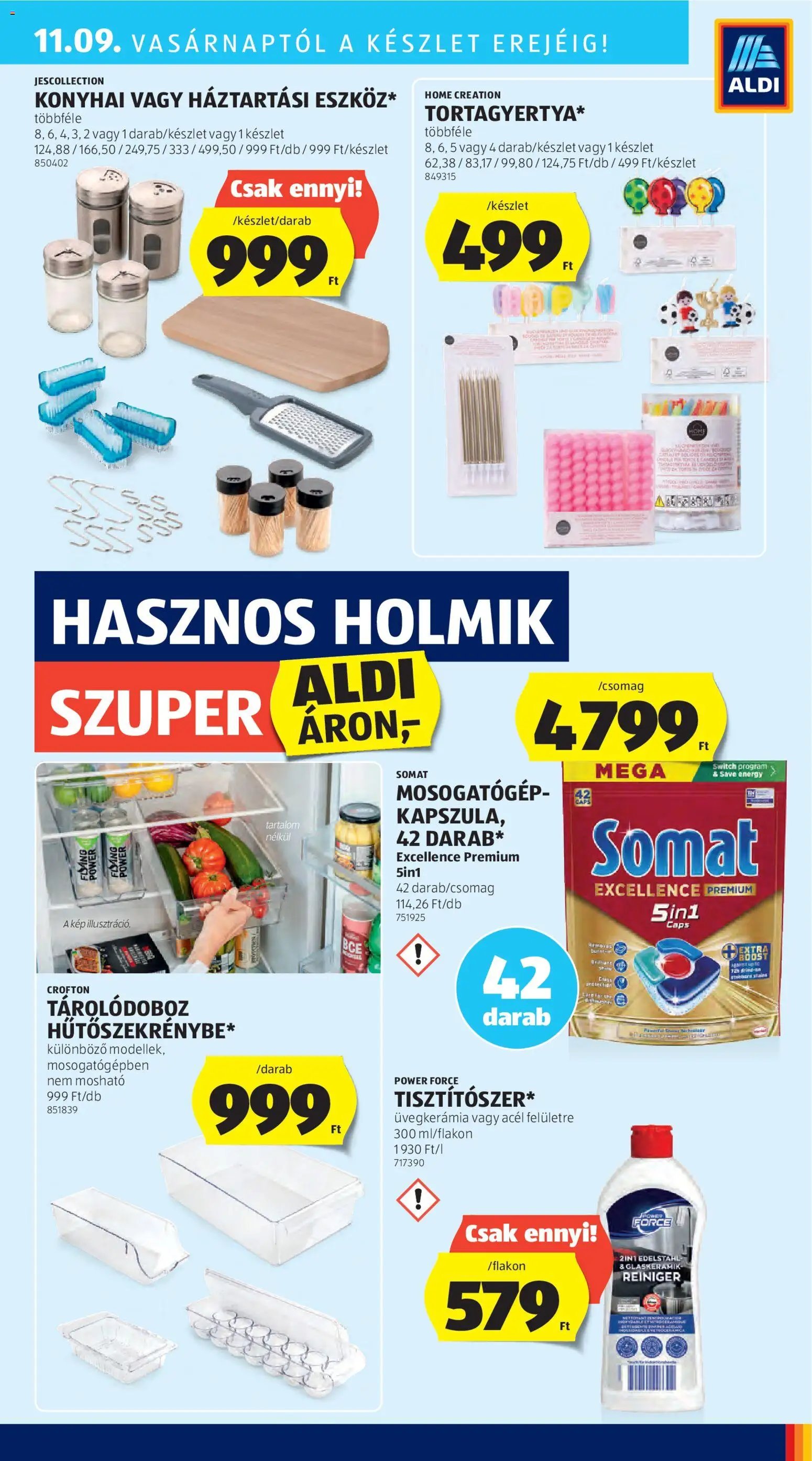 Aldi újság 2025.11.06. Akciós újság Aldi (2025-11-06 - 2025-11-12)